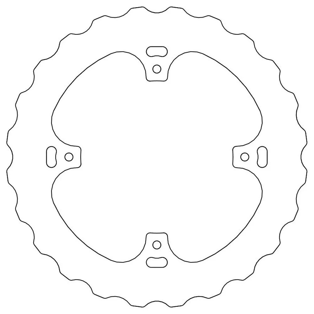 Moto-Master Rear Mud Solid Disc