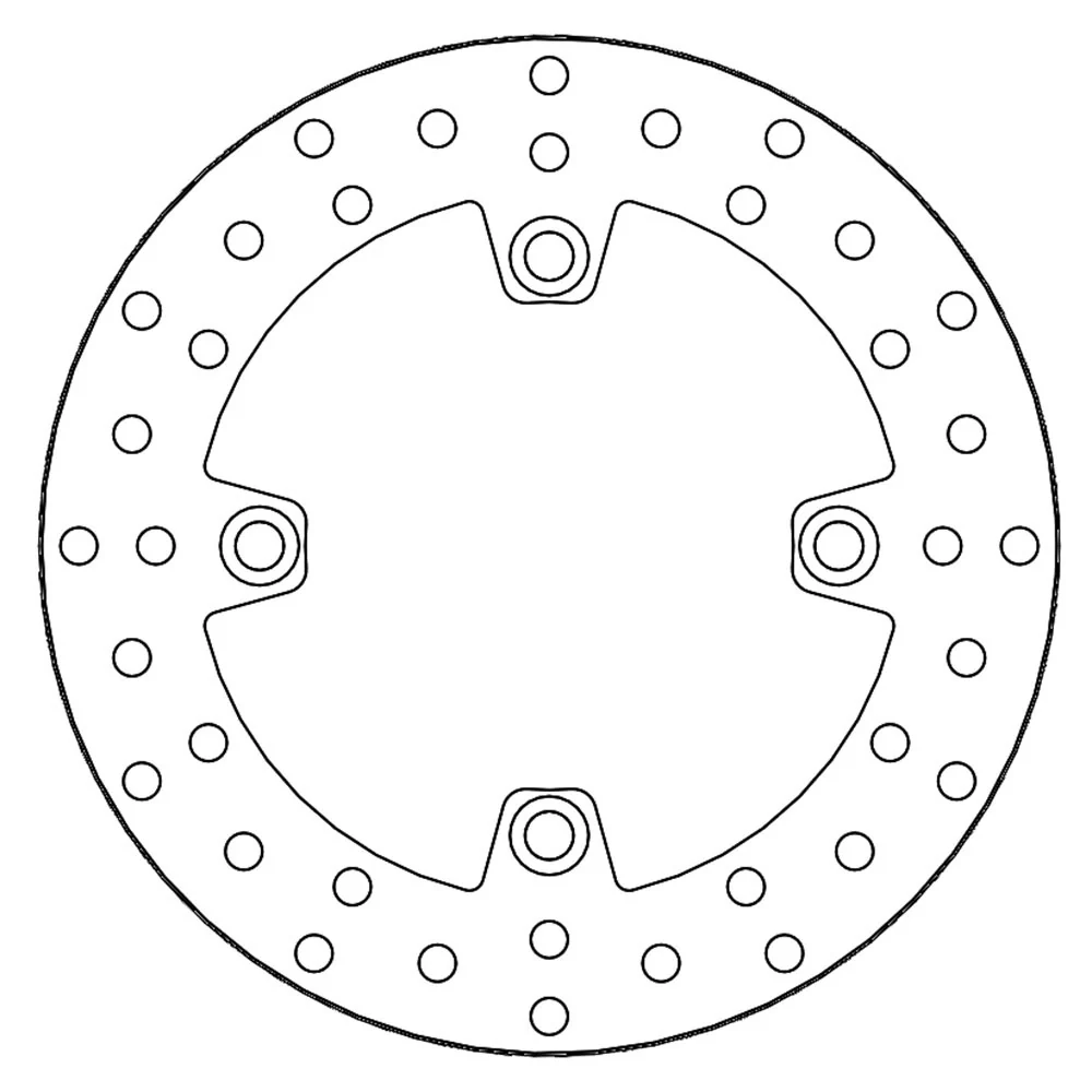 Moto-Master Streetbike Rear Halo Fixed Disc