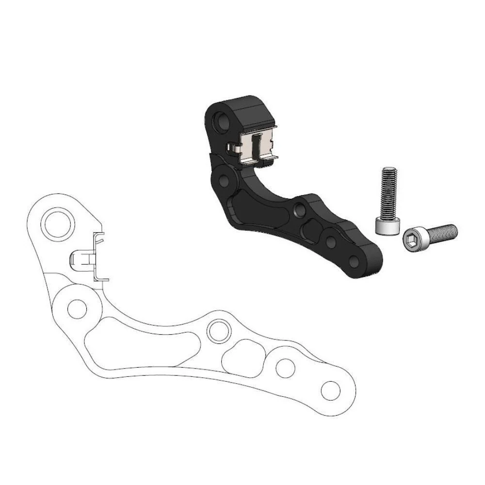 Moto-Master Front Caliper Bracket - 260mm