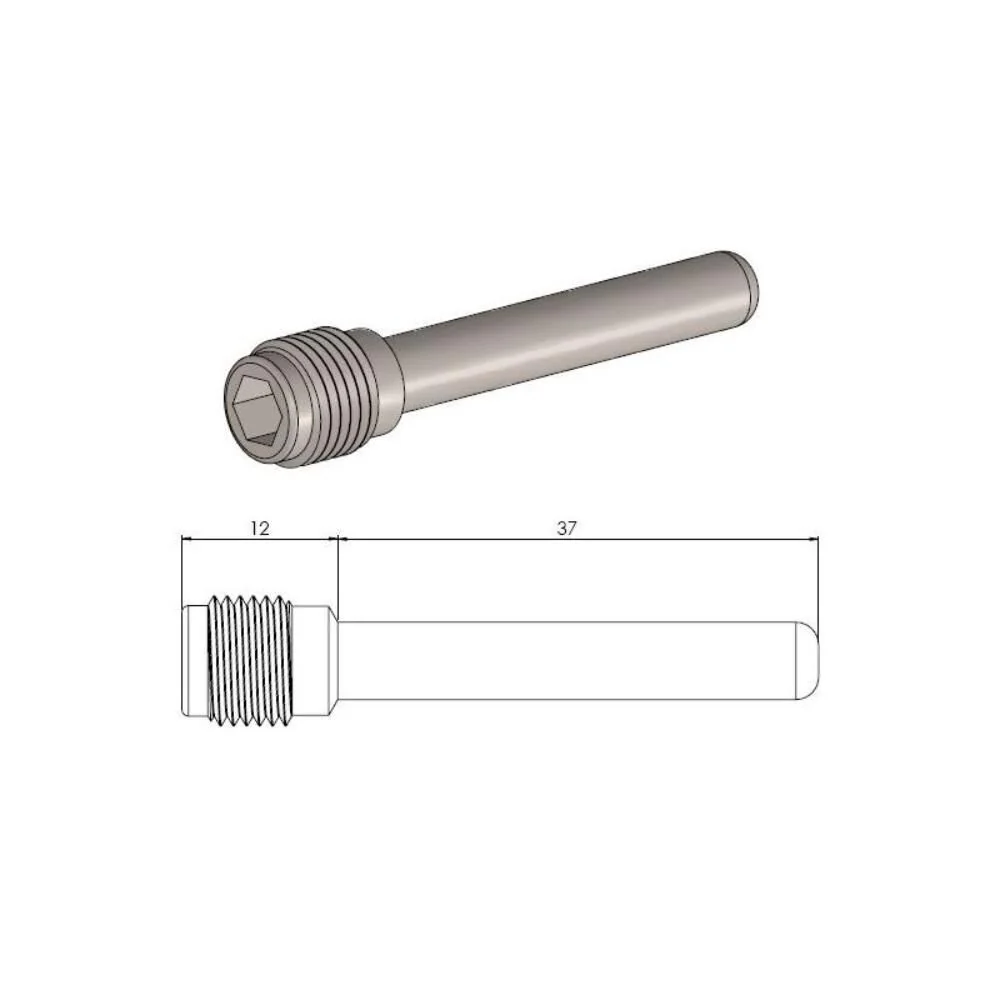 Moto-Master Front Brake Pad Pins - Image 2