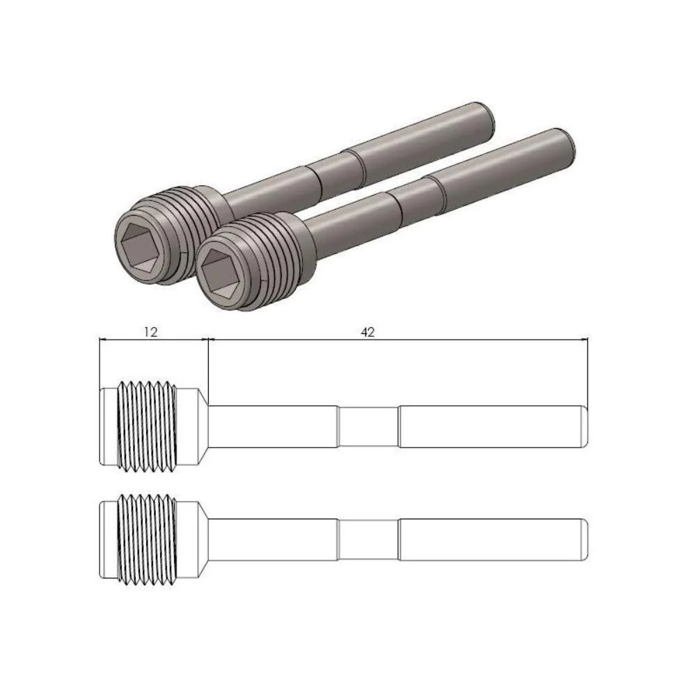 Moto-Master Front Brake Pad Pins