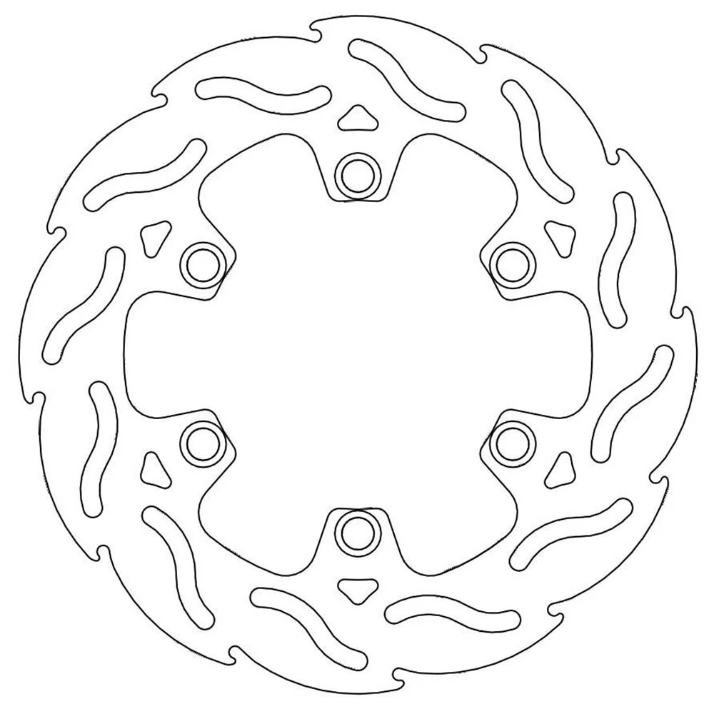 Moto-Master Rear Flame Series Disc