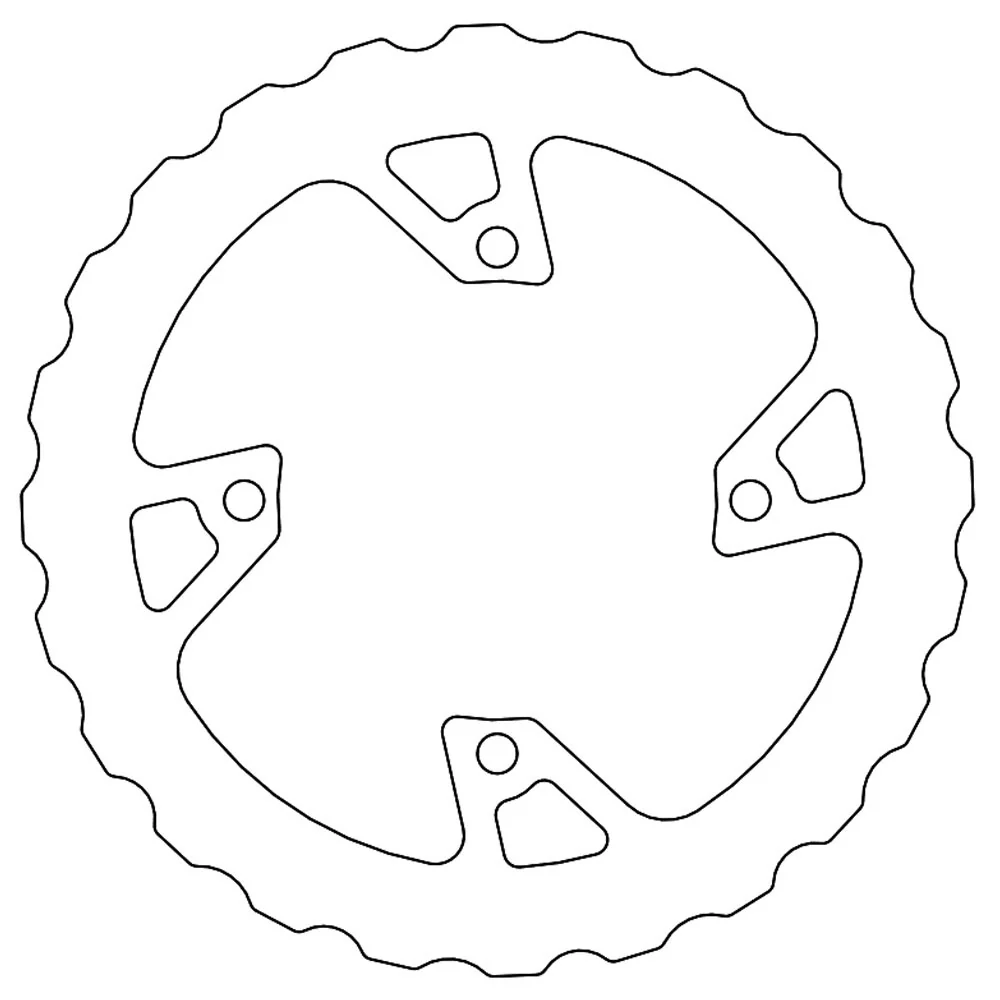 Moto-Master Rear Mud Solid Disc