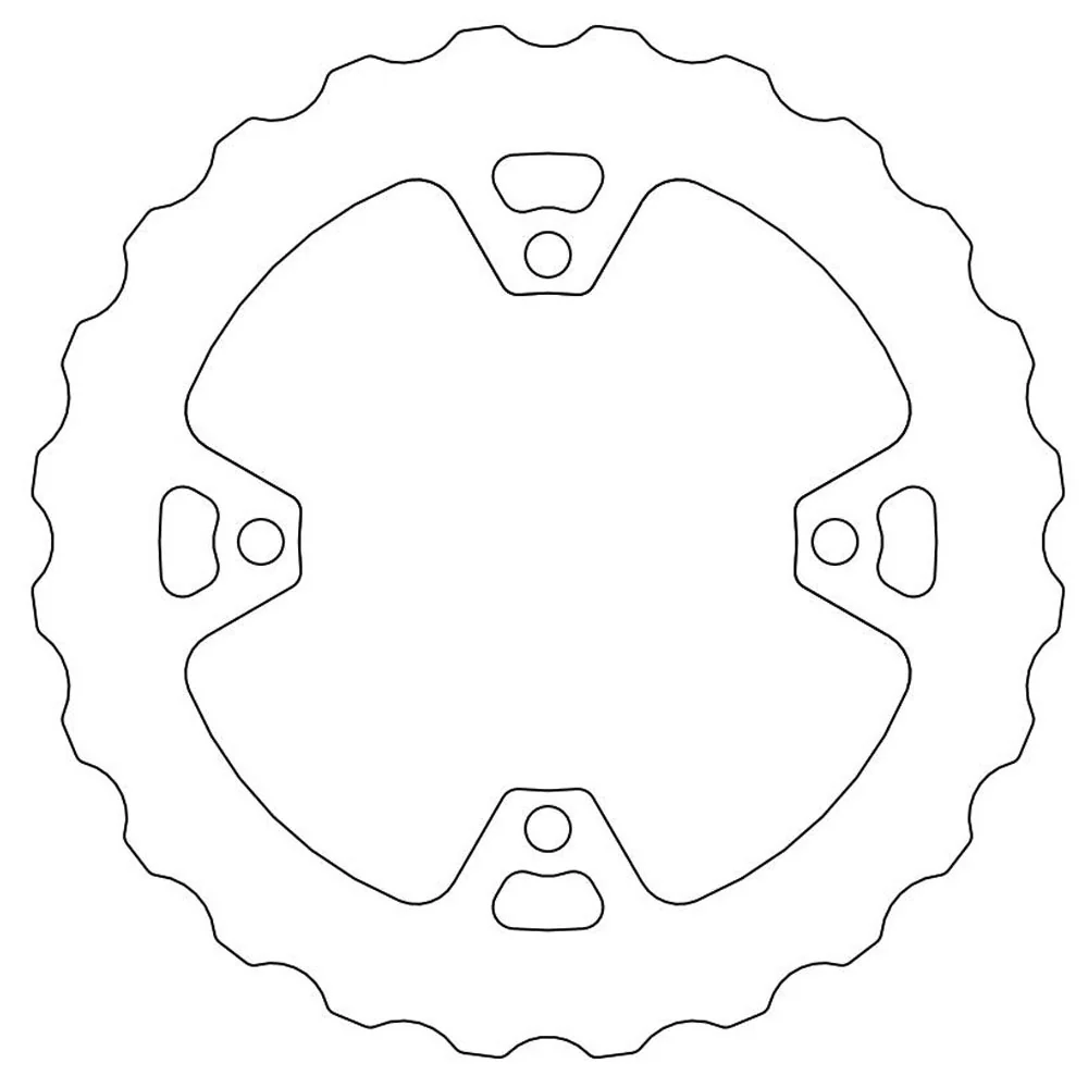 Moto-Master Rear Mud Solid Disc
