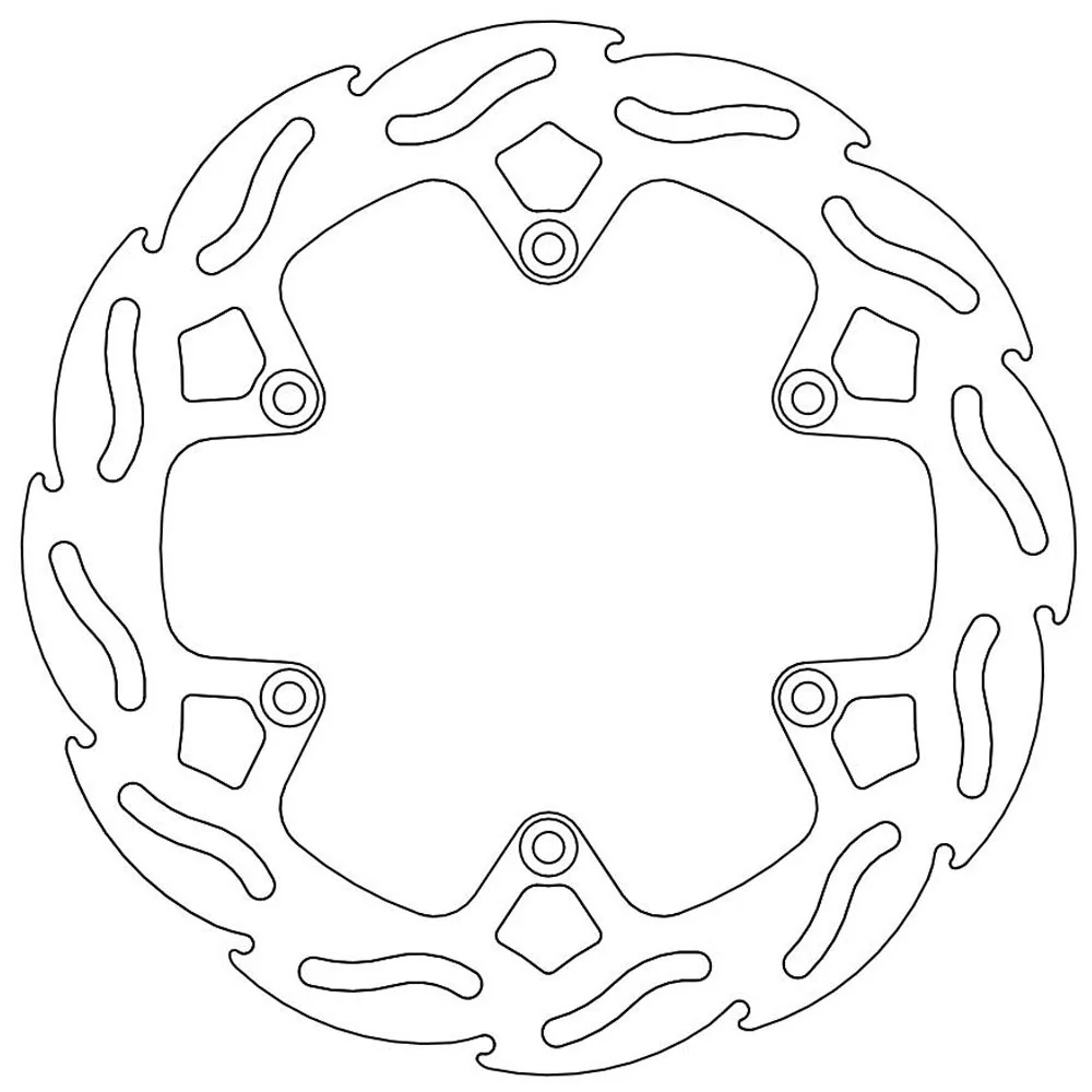 Moto-Master Rear Flame Factory Disc - 4.4mm