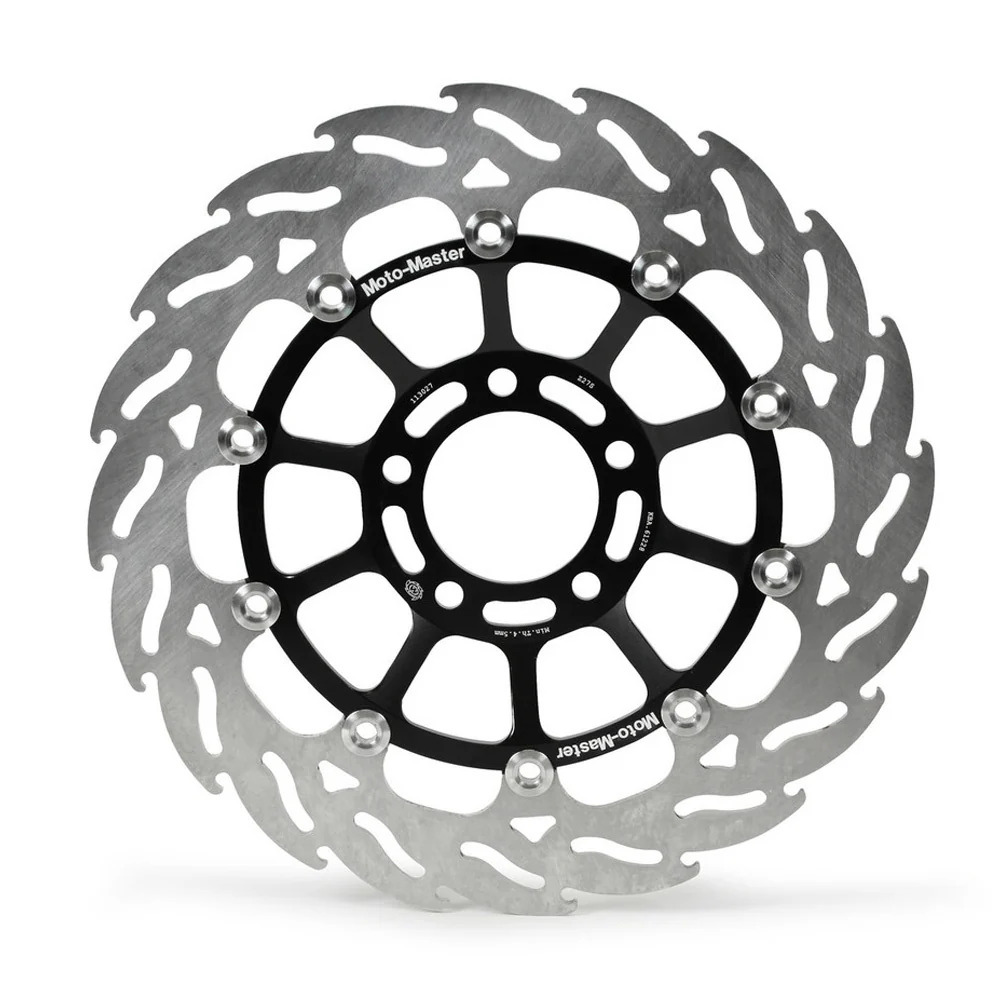 Moto-Master Streetbike Right Front Flame Floating Disc