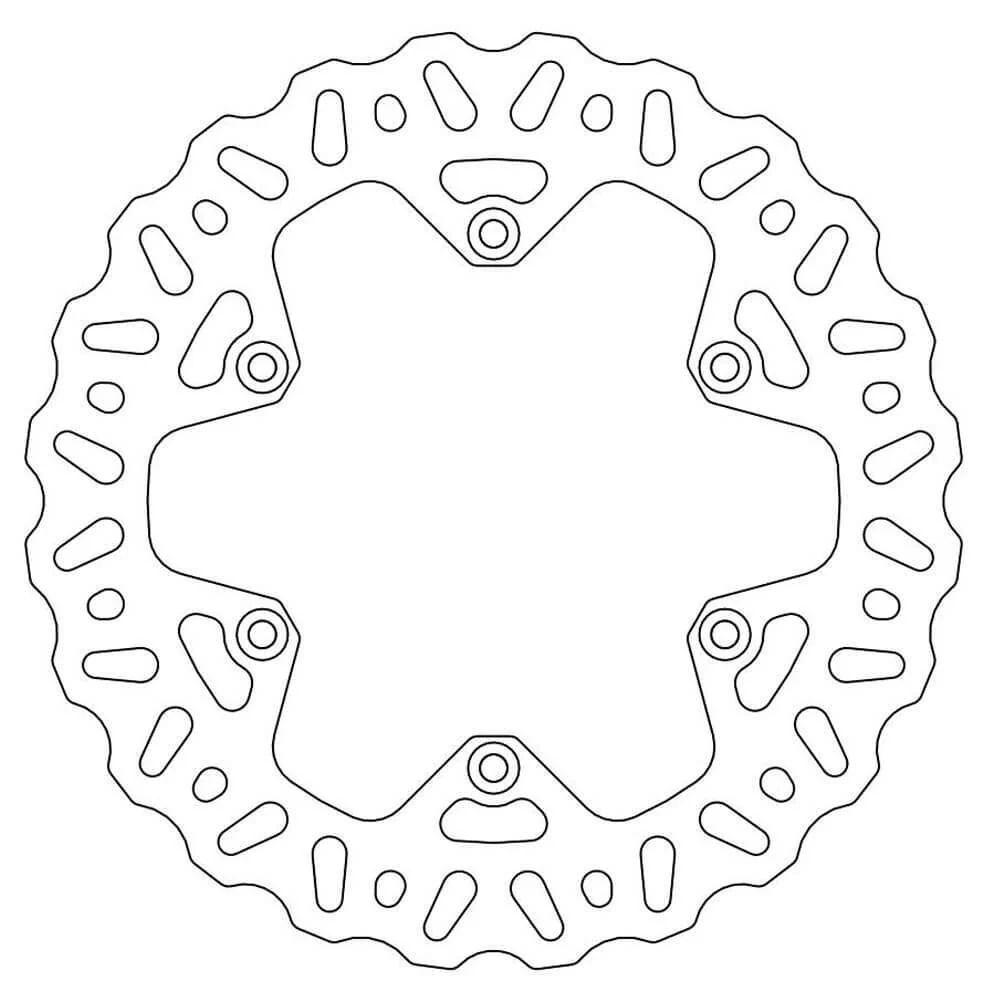 Moto-Master Rear Nitro Series Disc