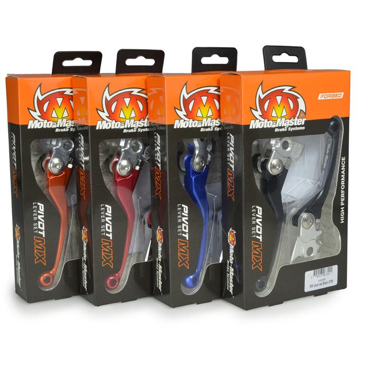 Moto-Master Pivot Lever Set - Red