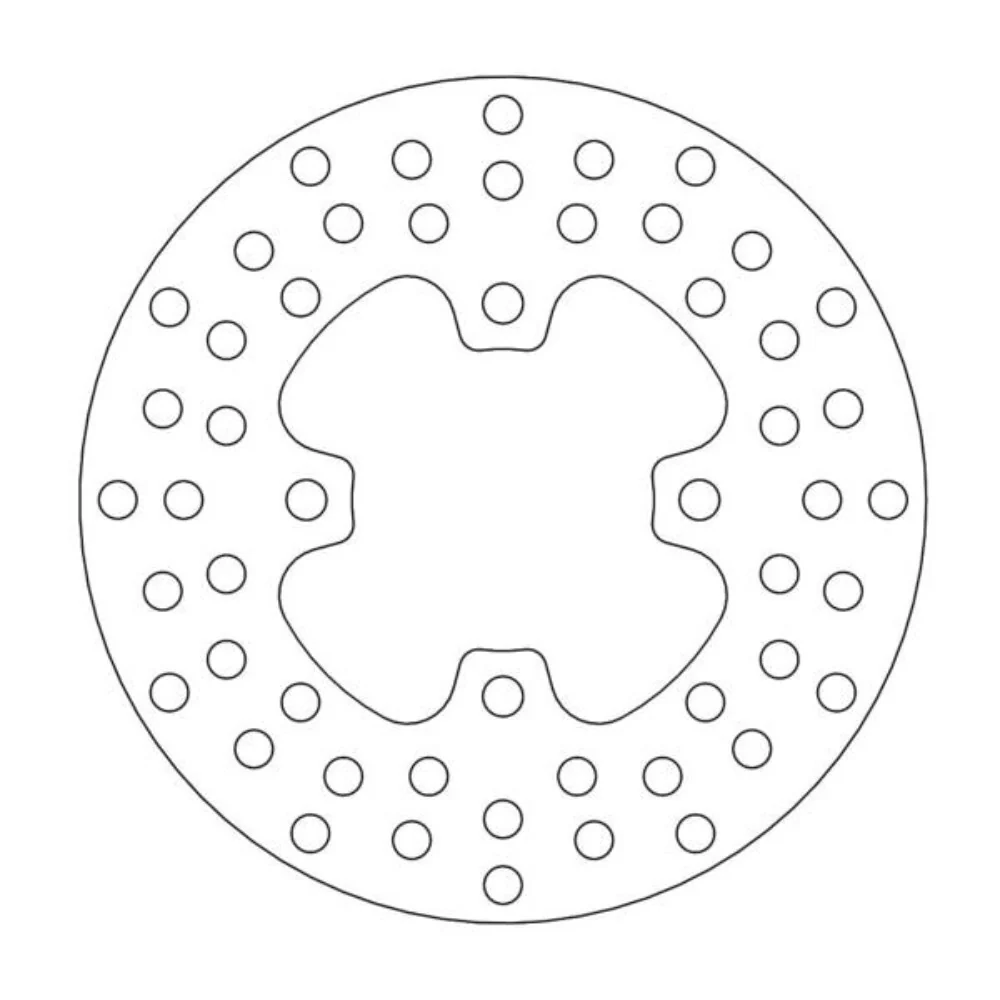 Moto-Master Front Round Series Disc