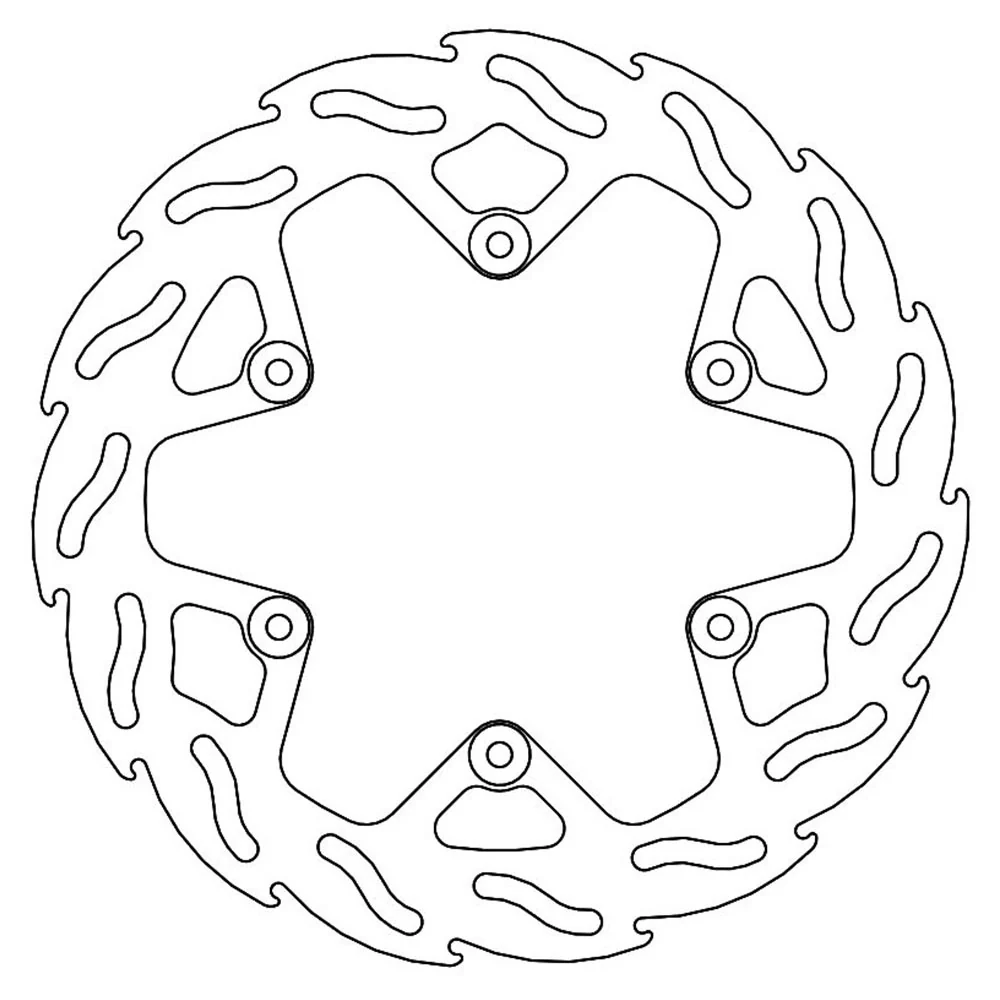 Moto-Master Rear Flame Series Disc
