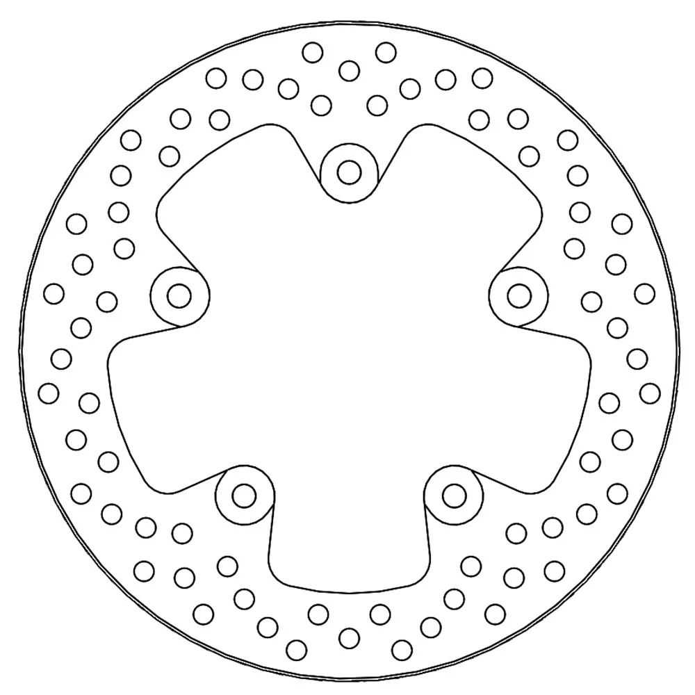 Moto-Master Streetbike Rear Halo Fixed Disc