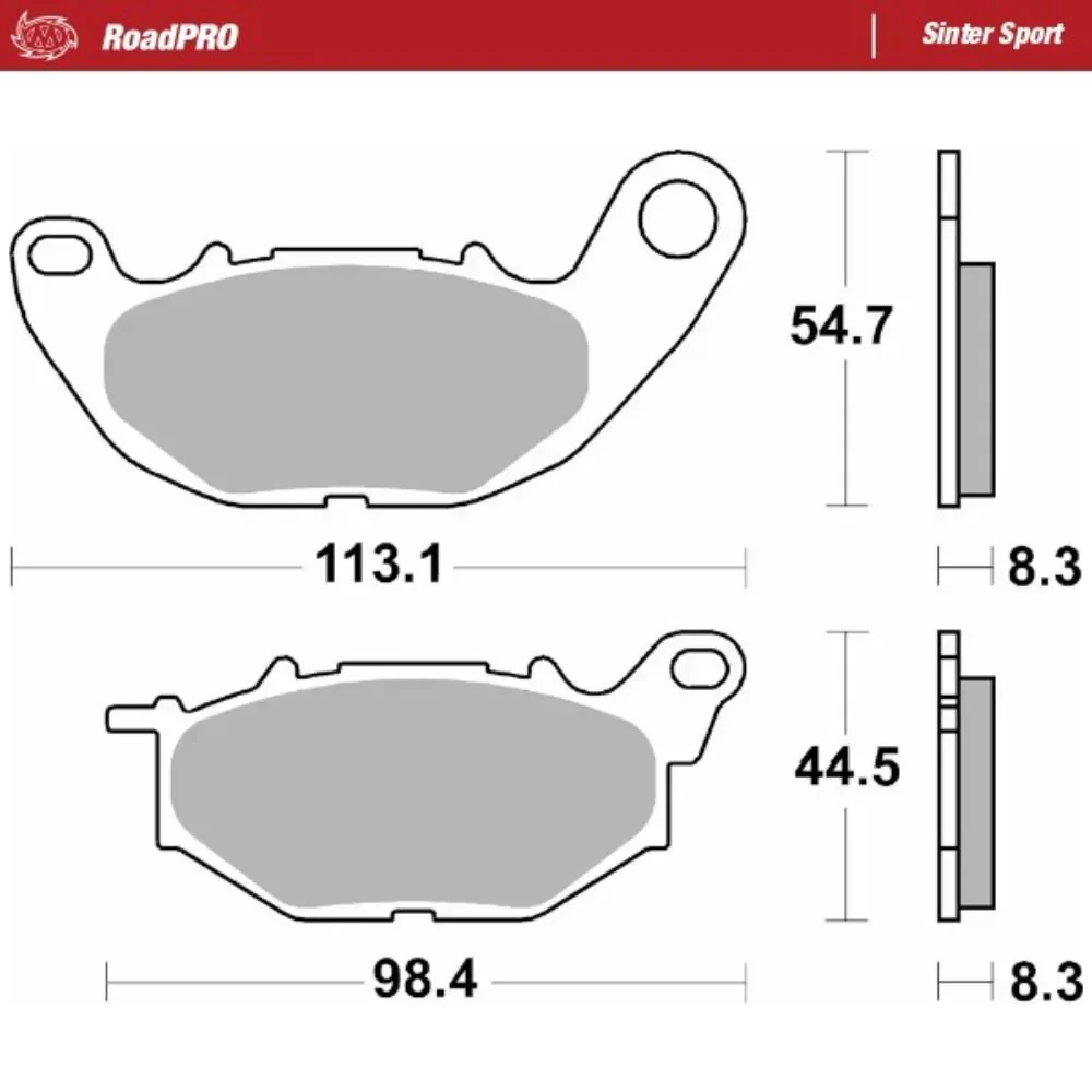 Moto-Master Sinter Sport - Front Brake Pads (MM-412505)