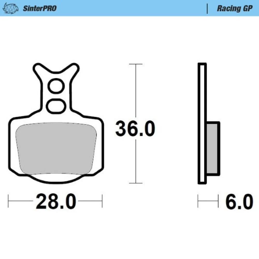 Moto-Master SinterPro Racing GP Front Brake Pads