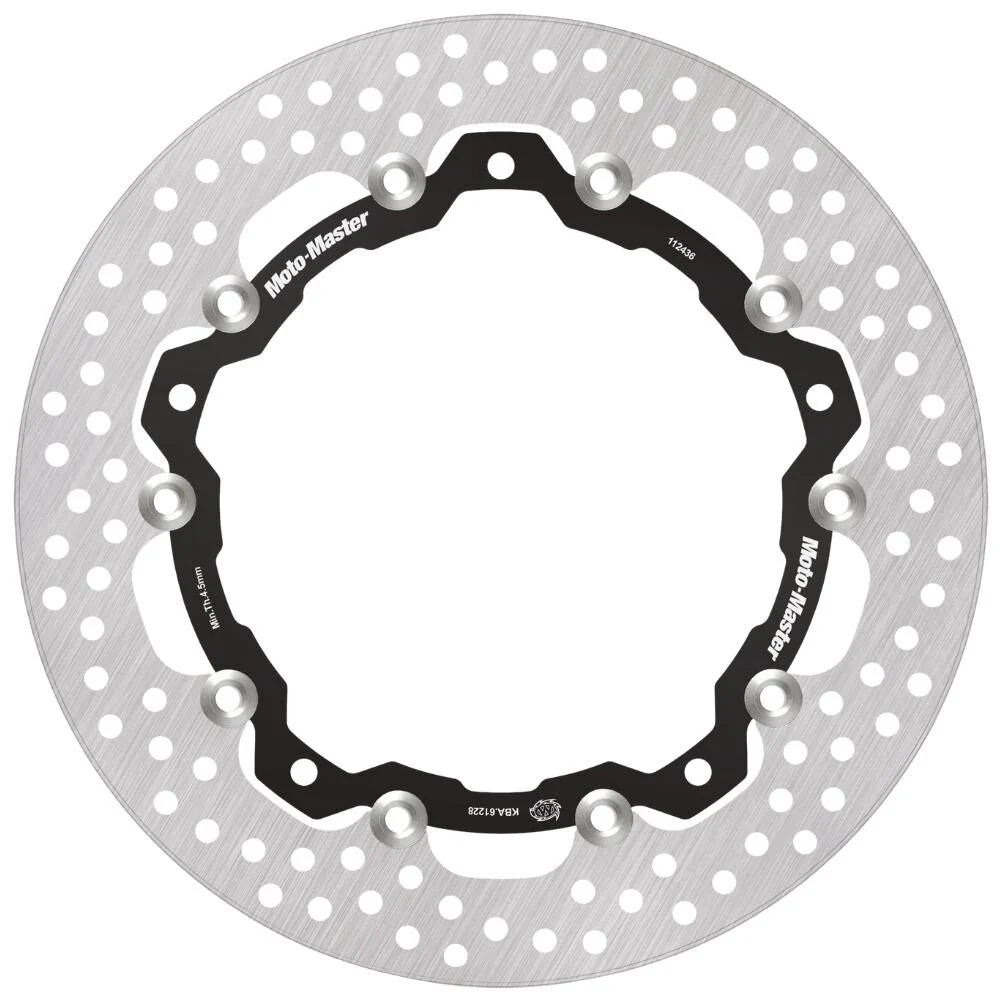 Moto-Master Streetbike - Left Front Halo Riveted Disc (MM-112436)