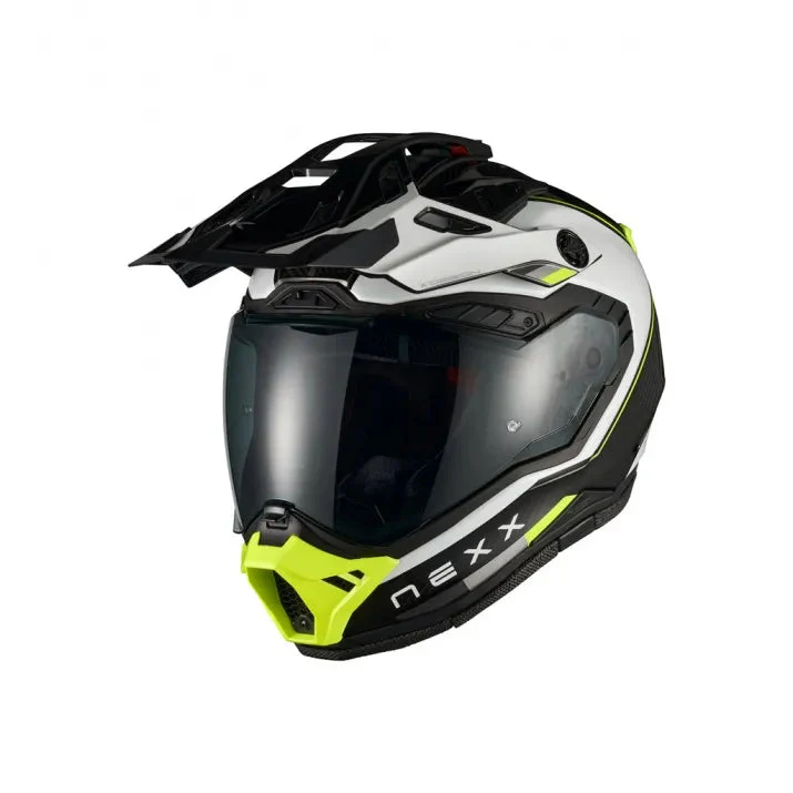 NEXX X.Rally Raid Adventure Helmet - White / Yellow - Image 2