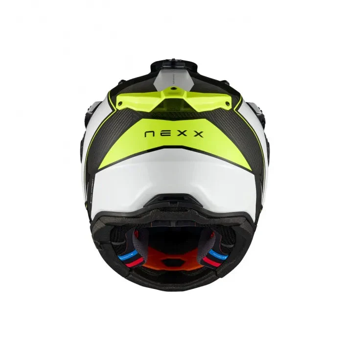 NEXX X.Rally Raid Adventure Helmet - White / Yellow - Image 4