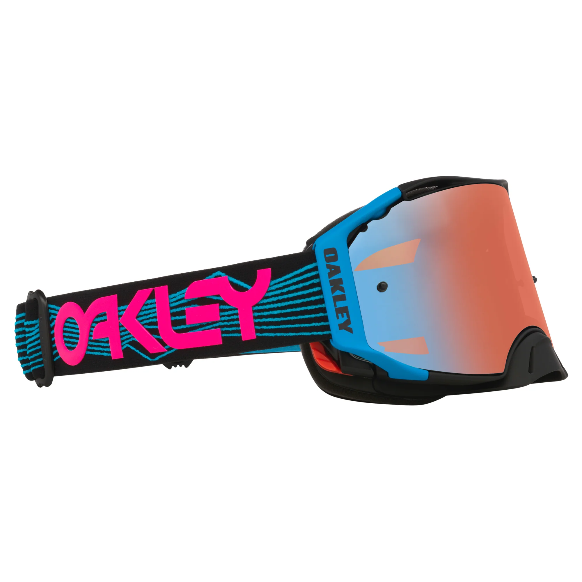 Oakley Airbrake Goggles MX Wired - Blue - Image 3