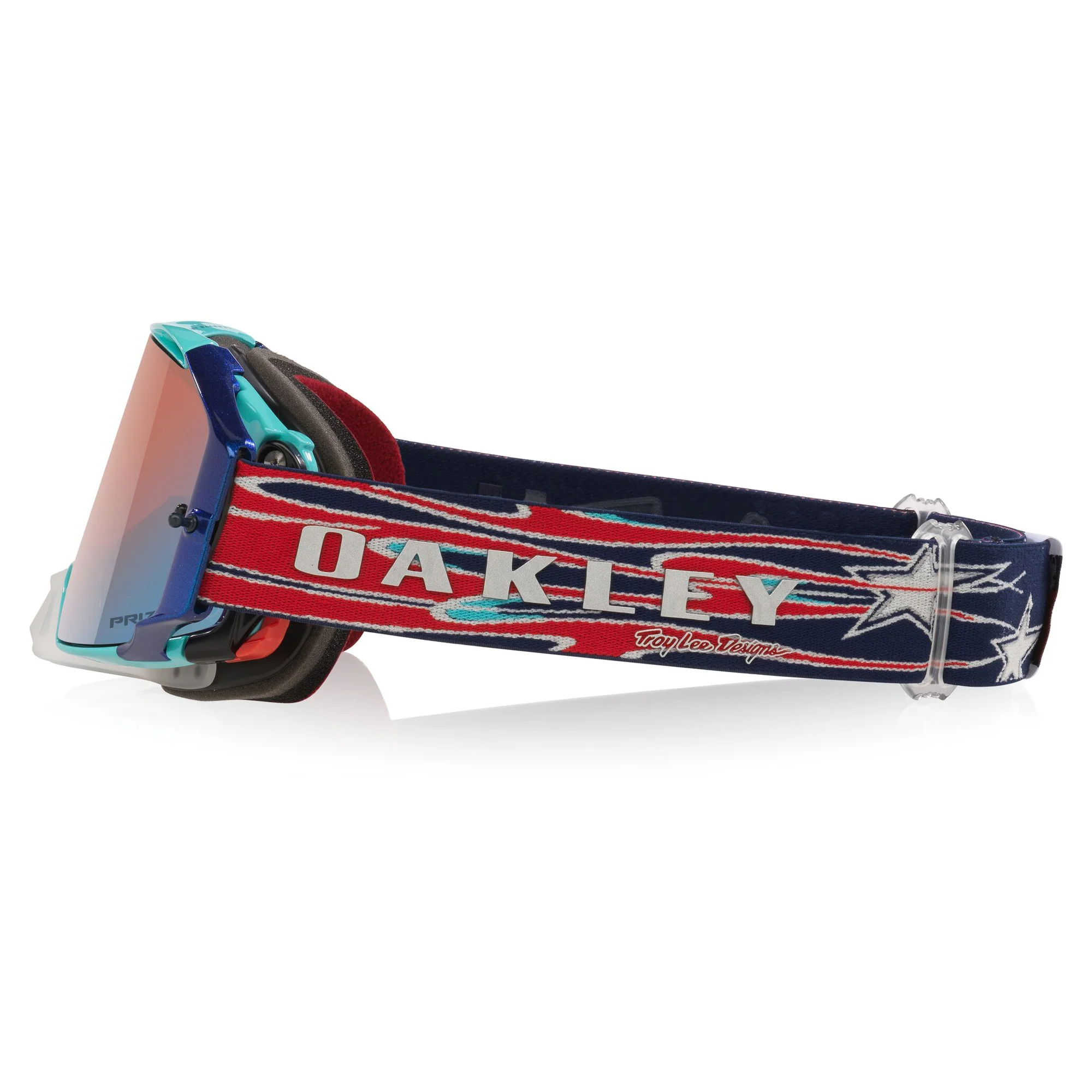 Oakley Airbrake MX Goggles TLD - Prizm Blue / Red - Image 2