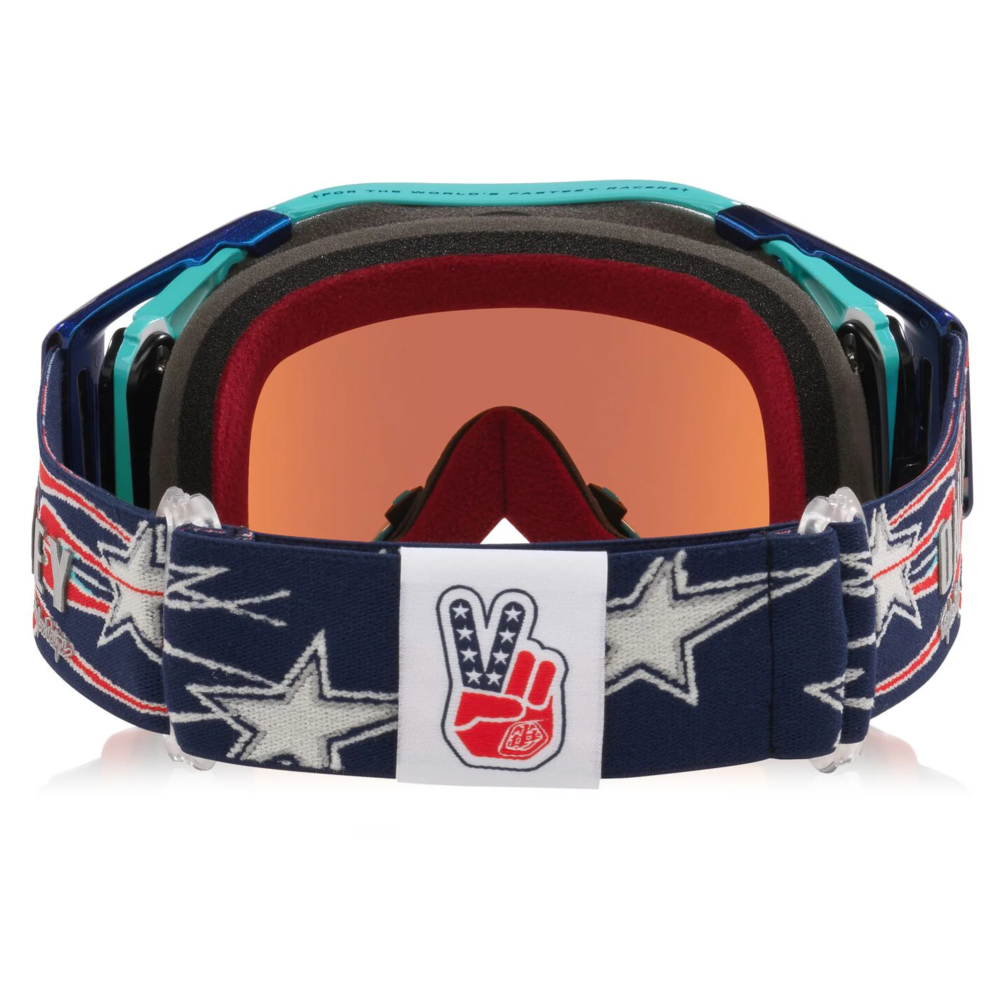 Oakley Airbrake MX Goggles TLD - Prizm Blue / Red - Image 3