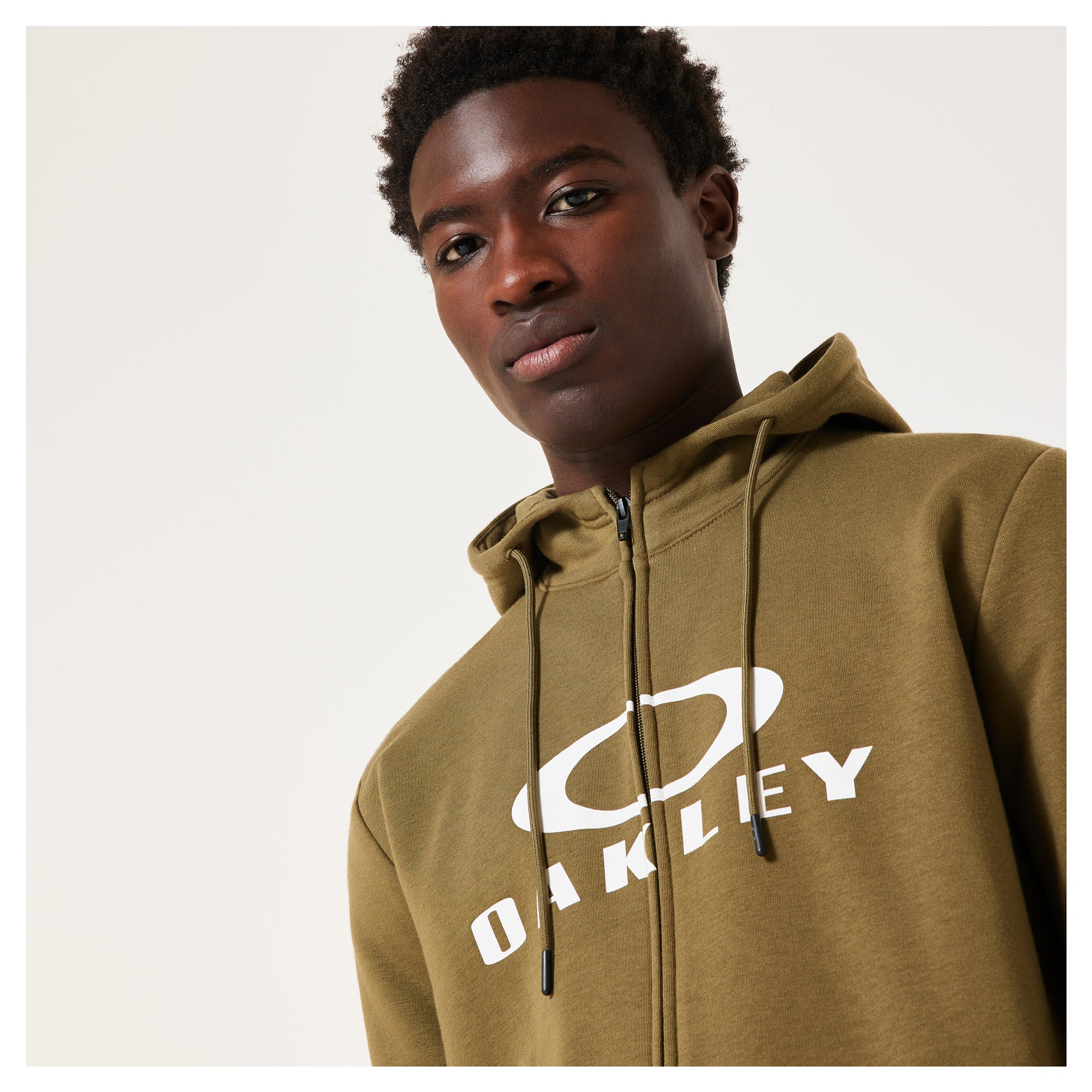 Oakley Bark FZ Hoodie 2.0 - Green - Image 4