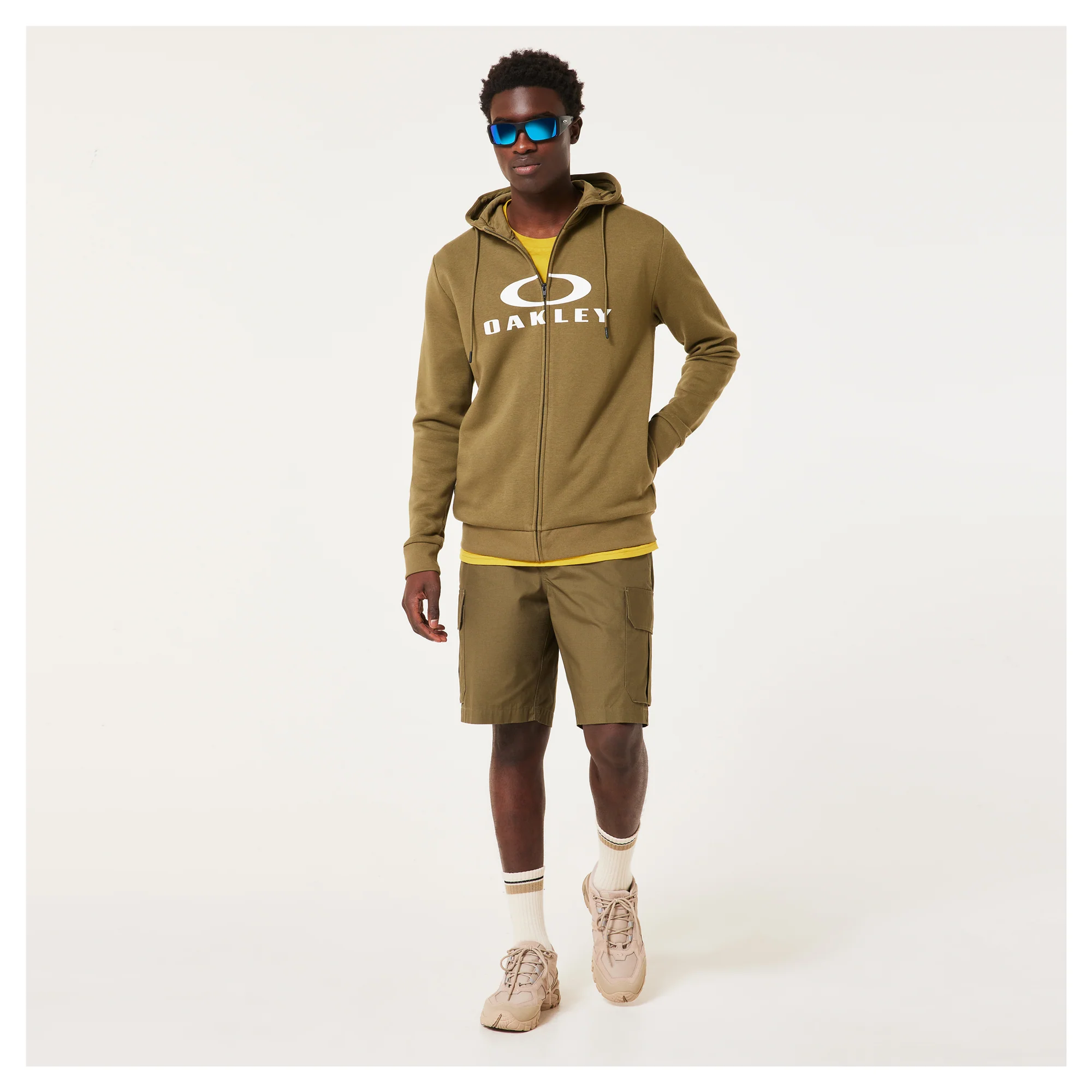 Oakley Bark FZ Hoodie 2.0 - Green - Image 5