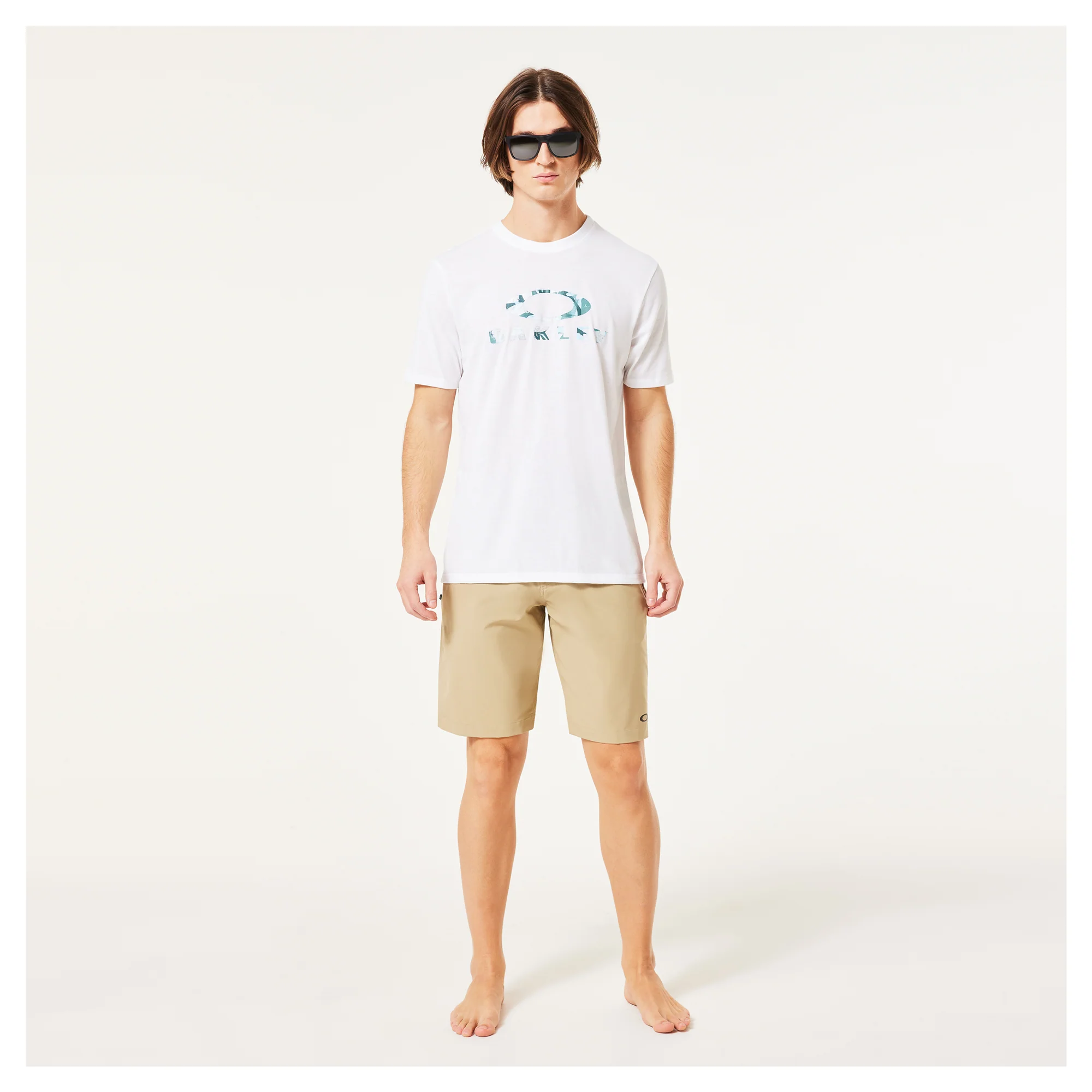 Oakley Bark Sun Tee - White - Image 5