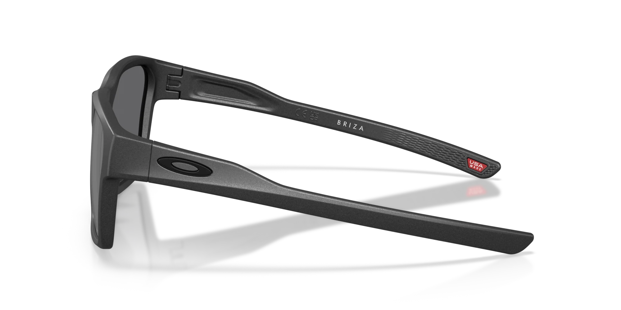 Oakley Briza Sunglasses - Steel / Prizm Black Iridium - Image 3