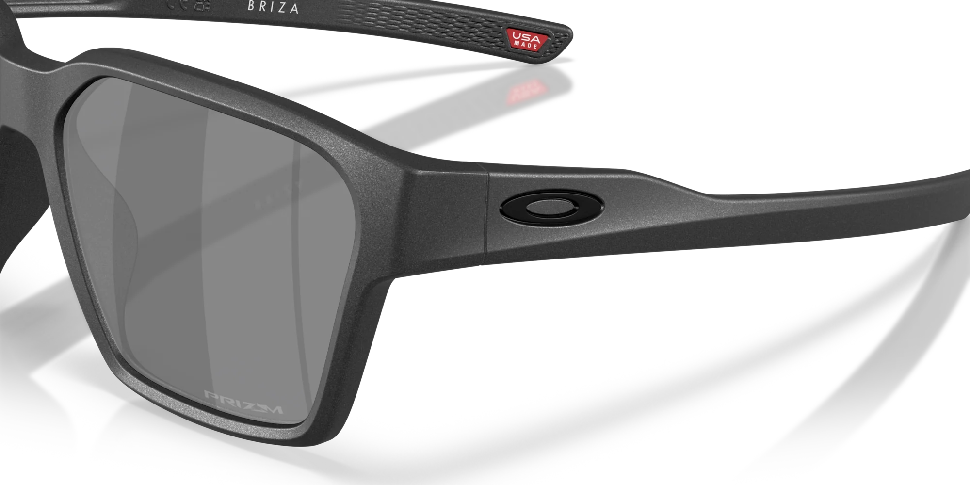 Oakley Briza Sunglasses - Steel / Prizm Black Iridium - Image 6