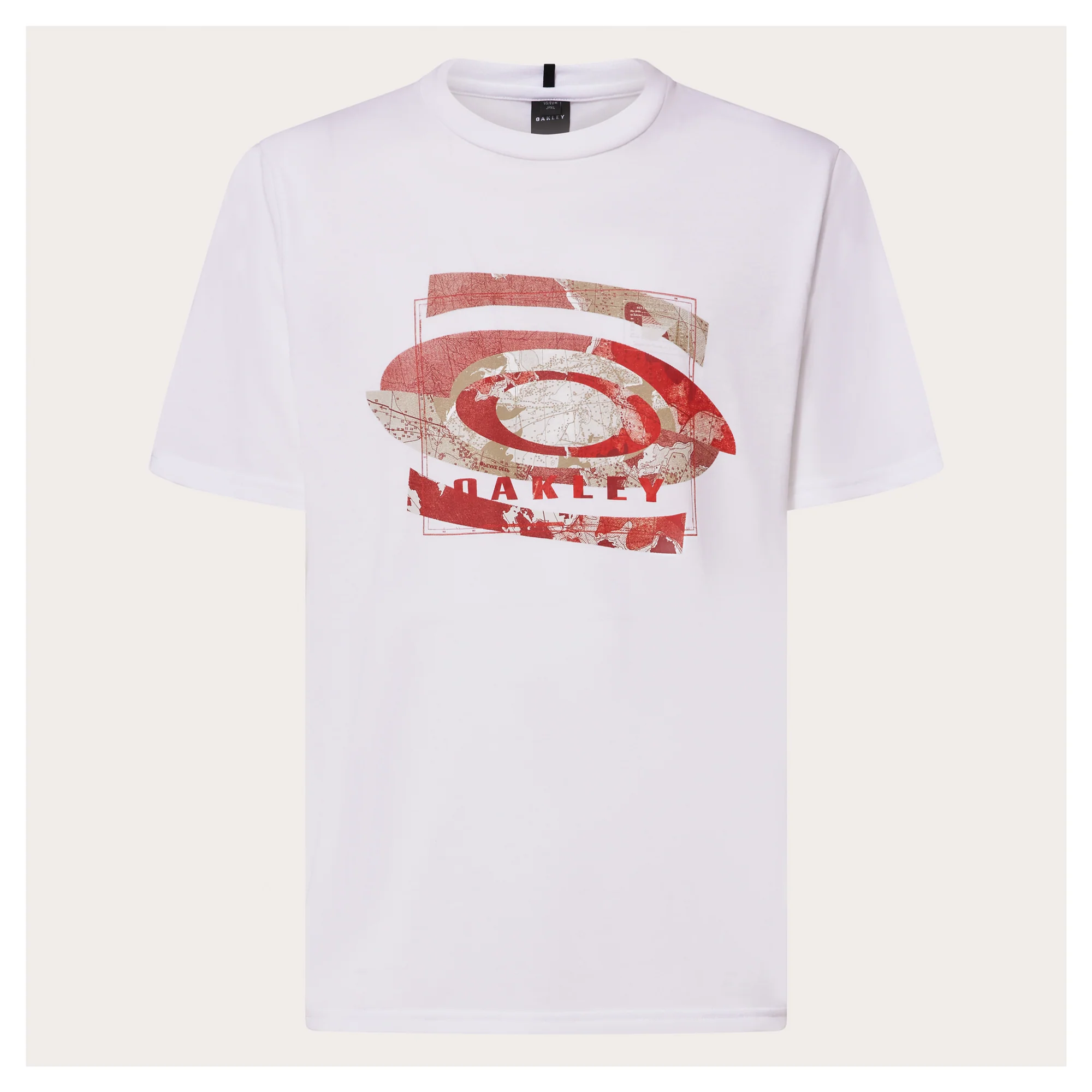 Oakley Camo Map Tee - White