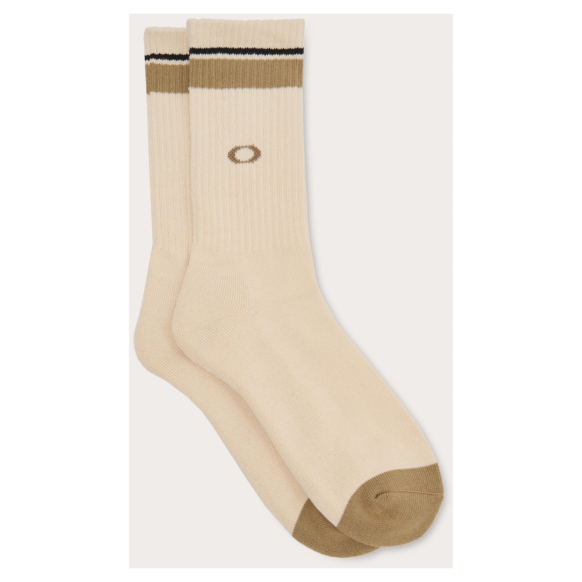Oakley Essential Socks (3 Pack) - White / Brown - Image 3