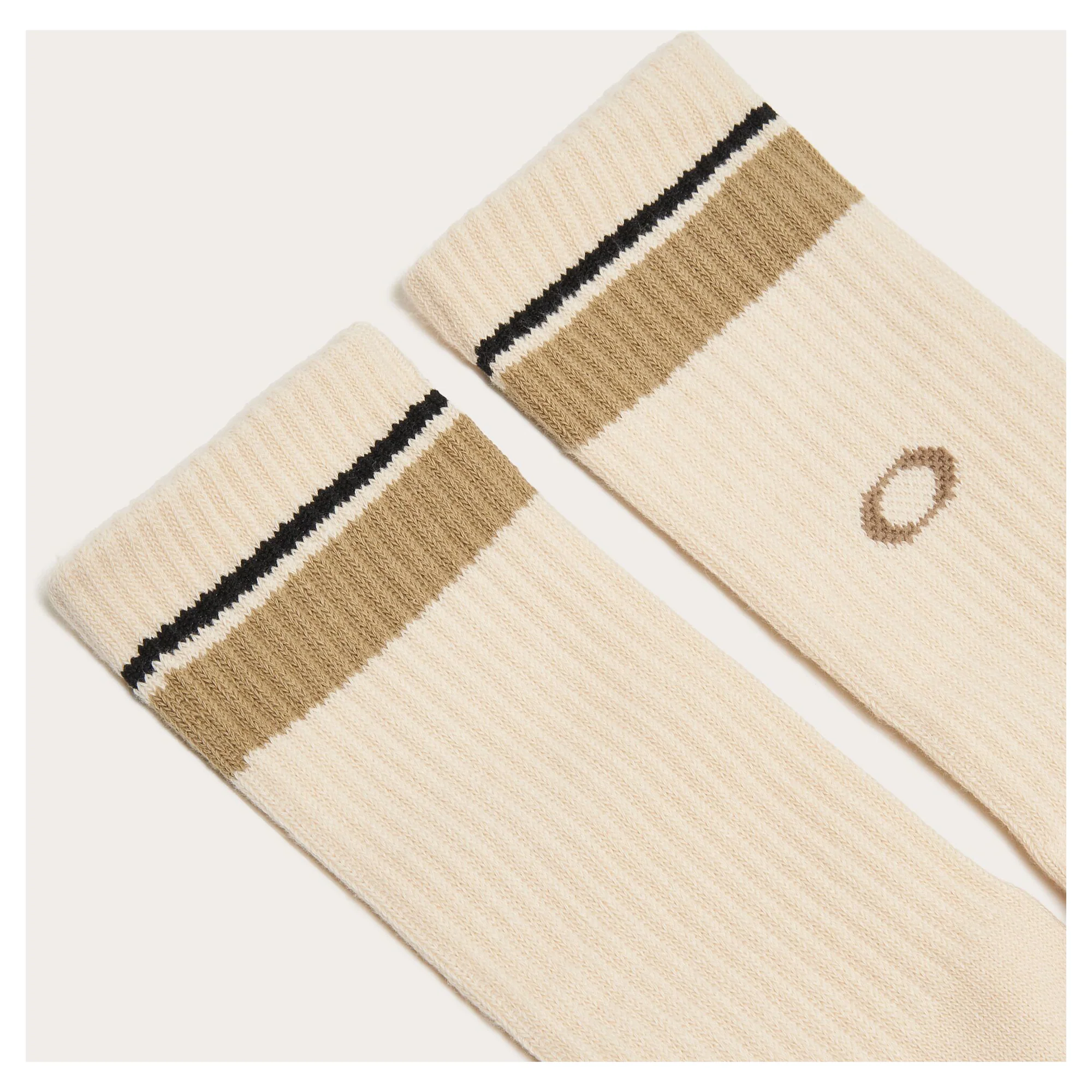 Oakley Essential Socks (3 Pack) - White / Brown - Image 4