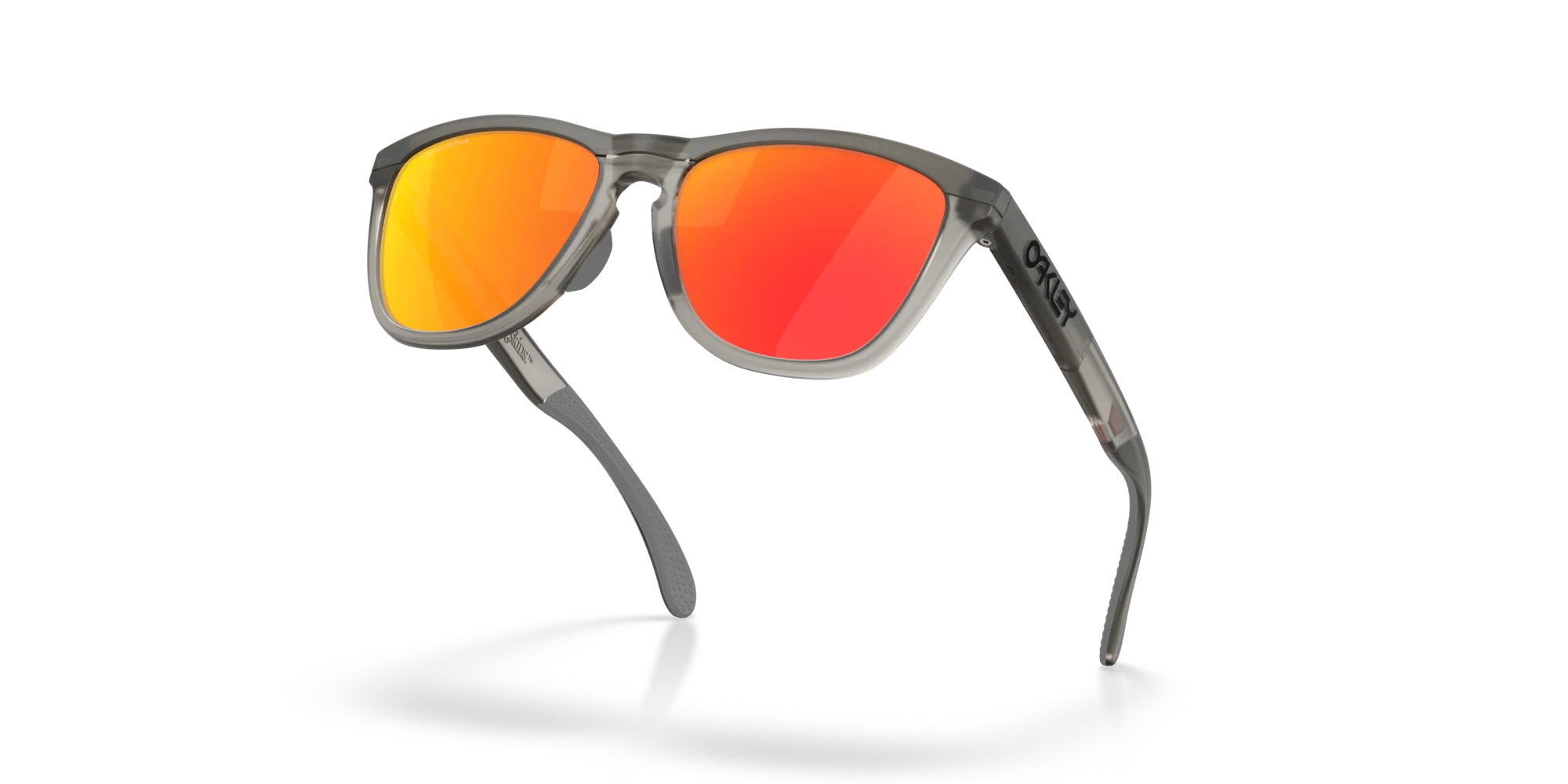 Oakley Frogskins Range XL Sunglasses - Matte Grey Smoke / Prizm Ruby - Image 4