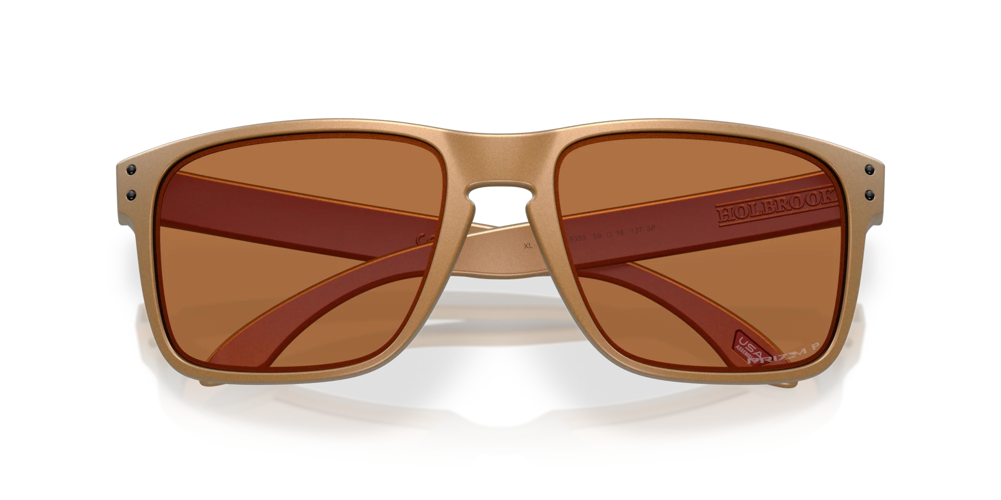 Oakley Holbrook XL Sunglasses - Matte Bronze / Prizm Bronze Polarised - Image 5