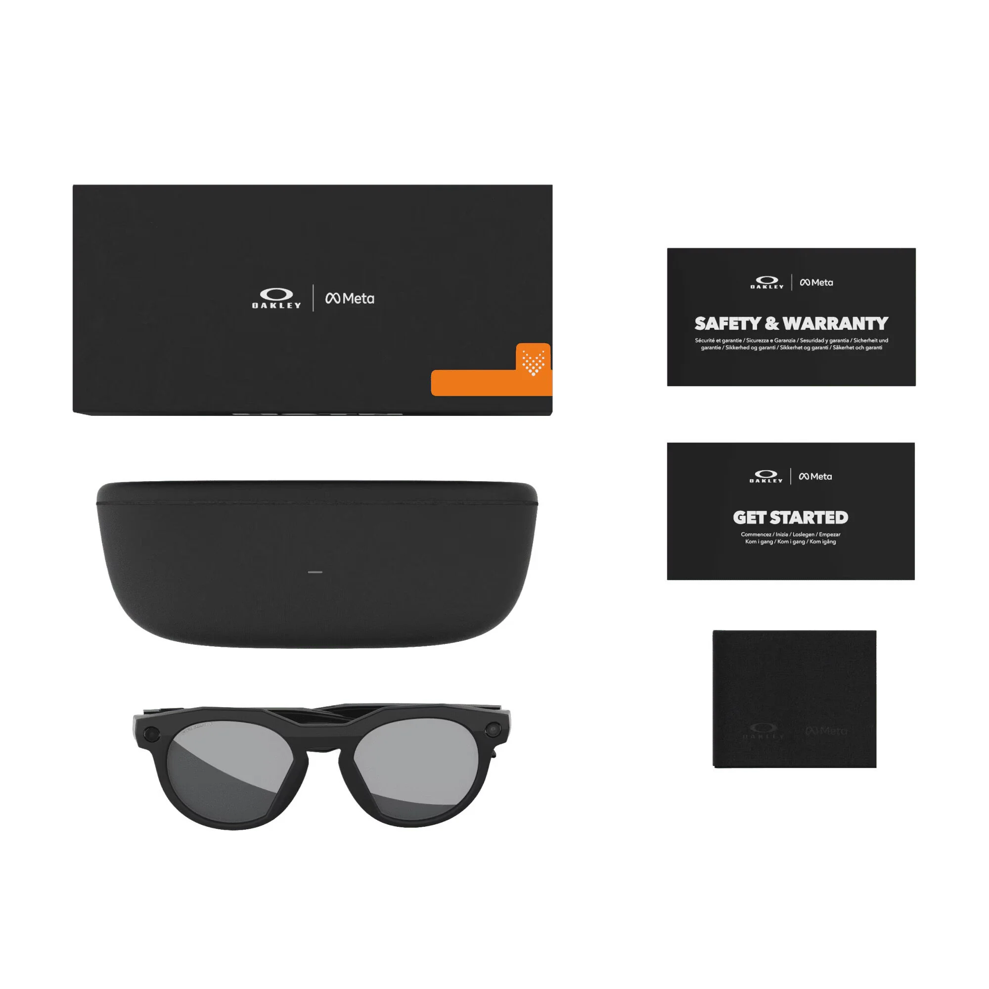 Oakley Meta HSTN Glasses - Black Prizm Grey - Image 7