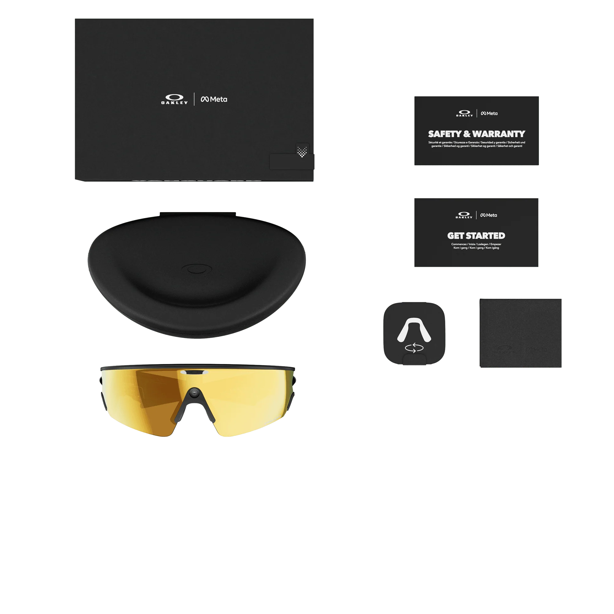 Oakley Meta Vanguard Glasses - Black Prizm 24K - Image 7