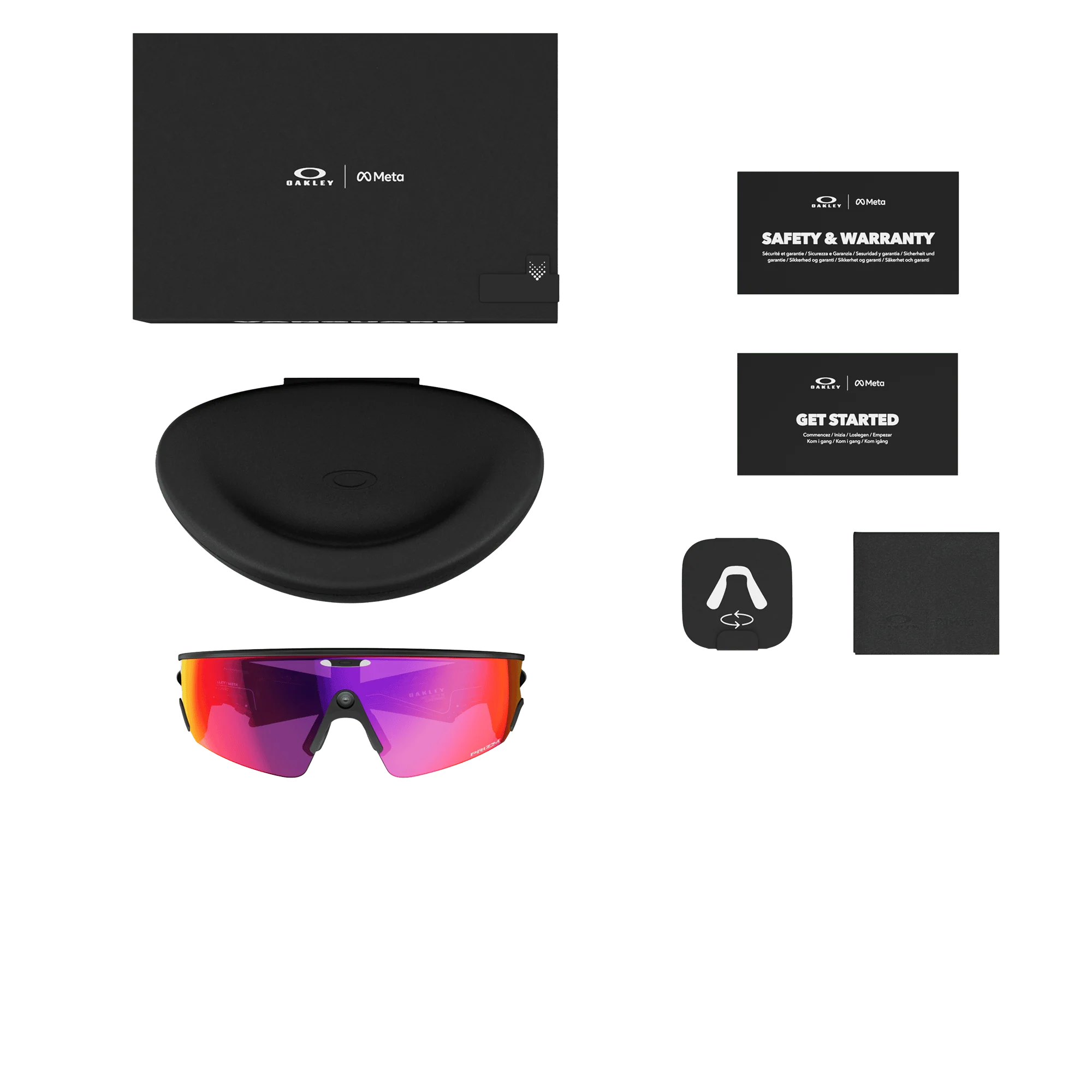 Oakley Meta Vanguard Glasses - Black Prizm Road - Image 8