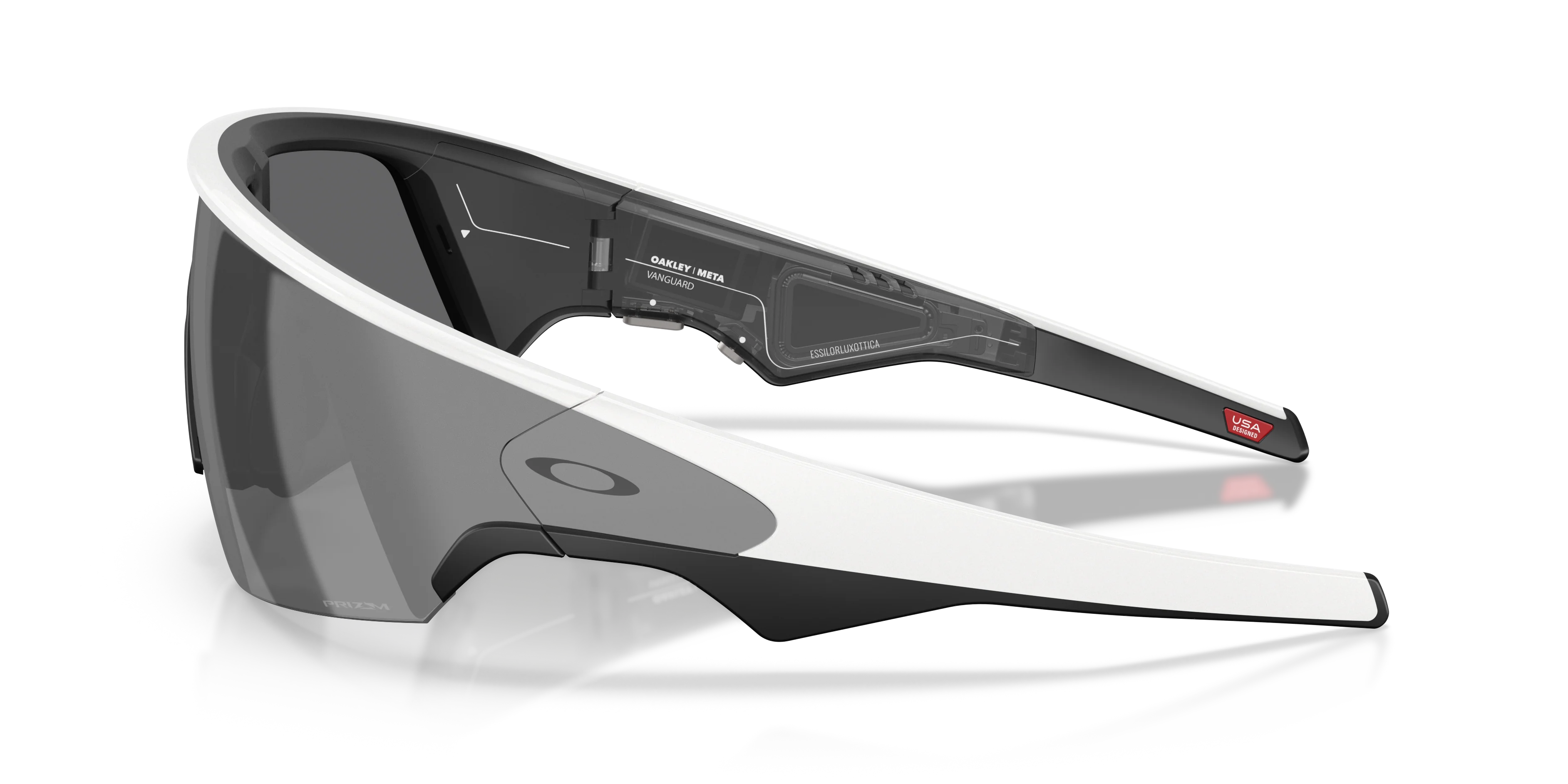 Oakley Meta Vanguard Glasses - White Prizm - Image 4