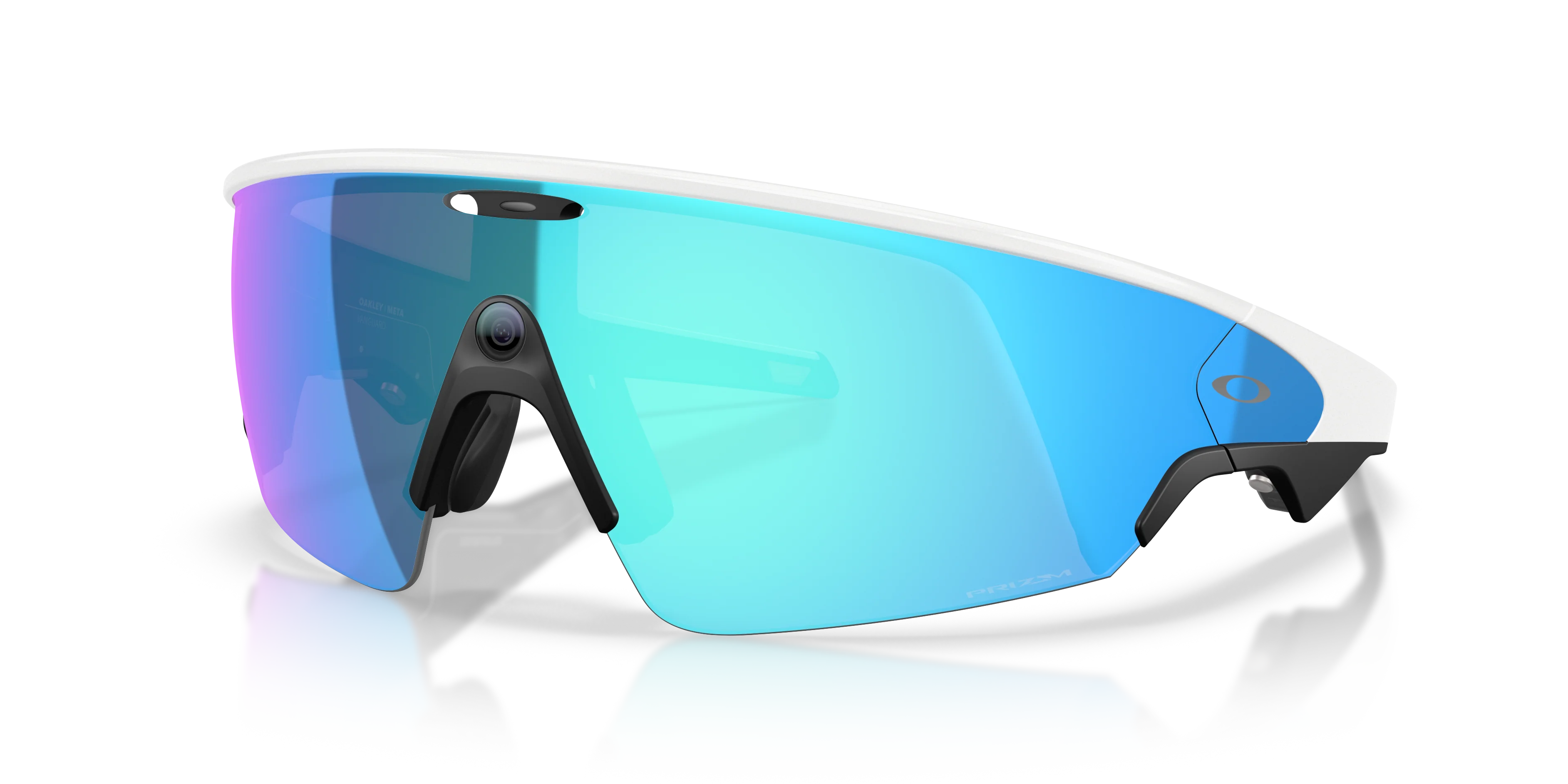 Oakley Meta Vanguard Glasses - White Prizm Sapphire - Image 2