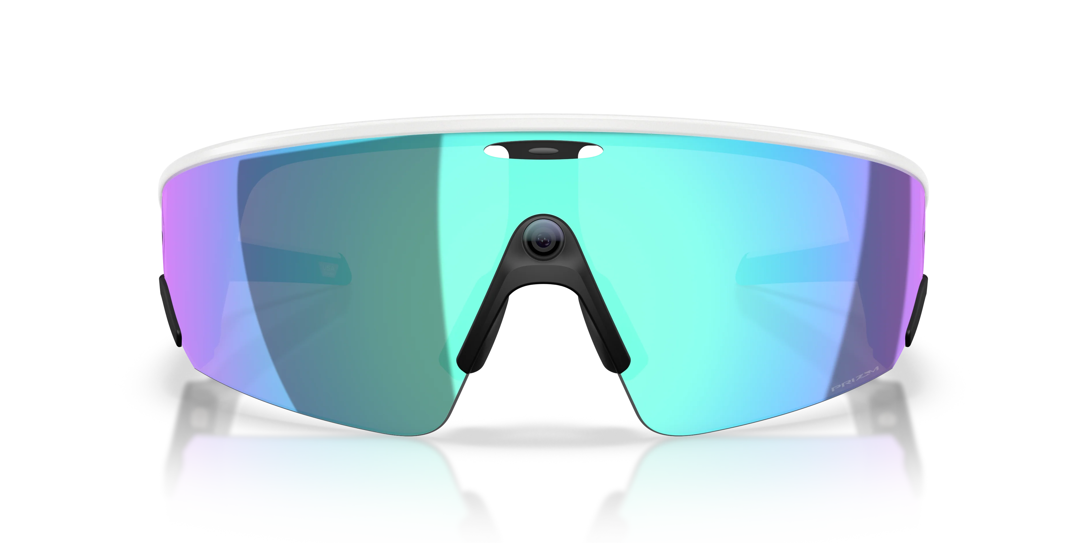 Oakley Meta Vanguard Glasses - White Prizm Sapphire - Image 3