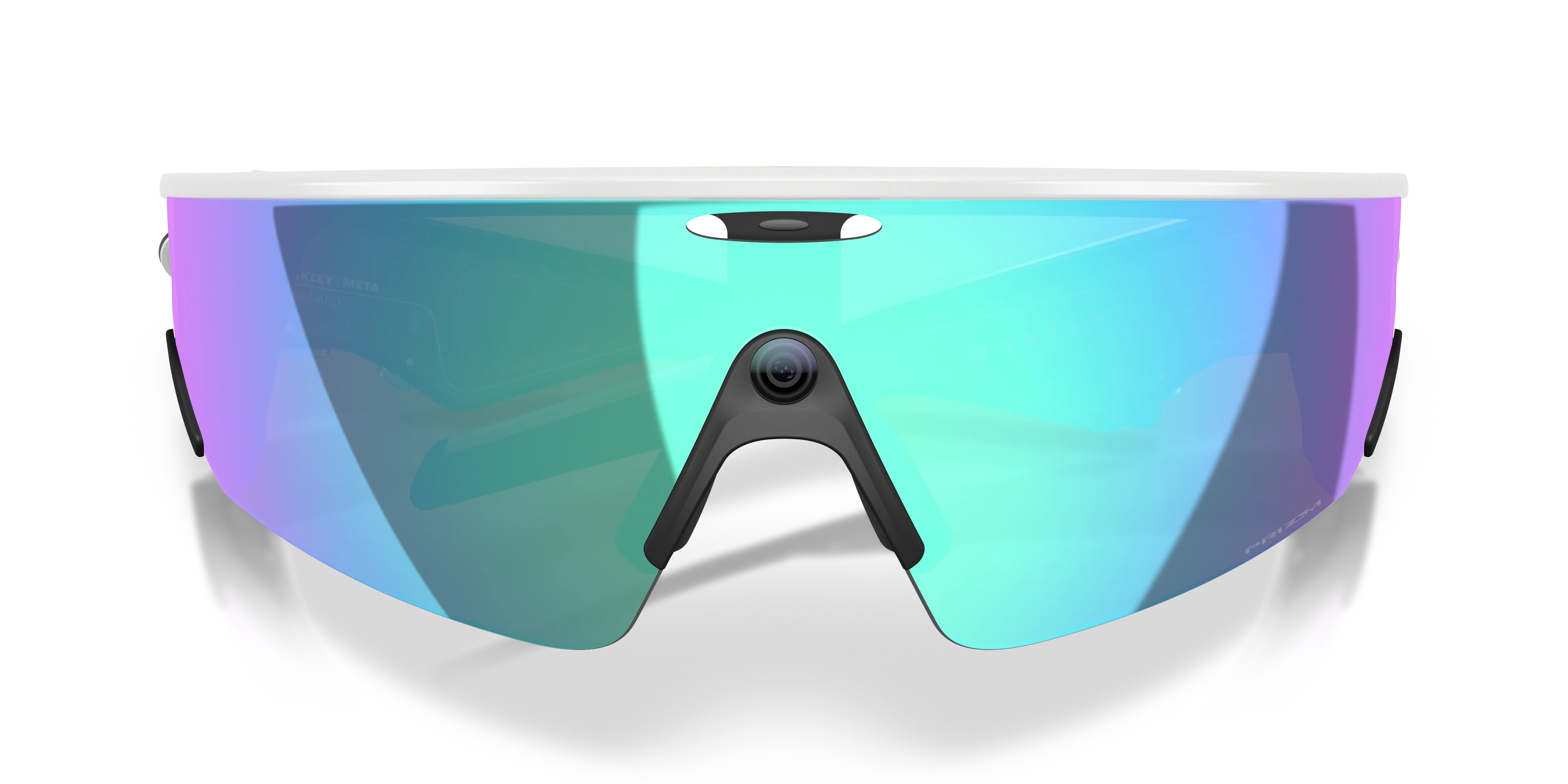 Oakley Meta Vanguard Glasses - White Prizm Sapphire - Image 7