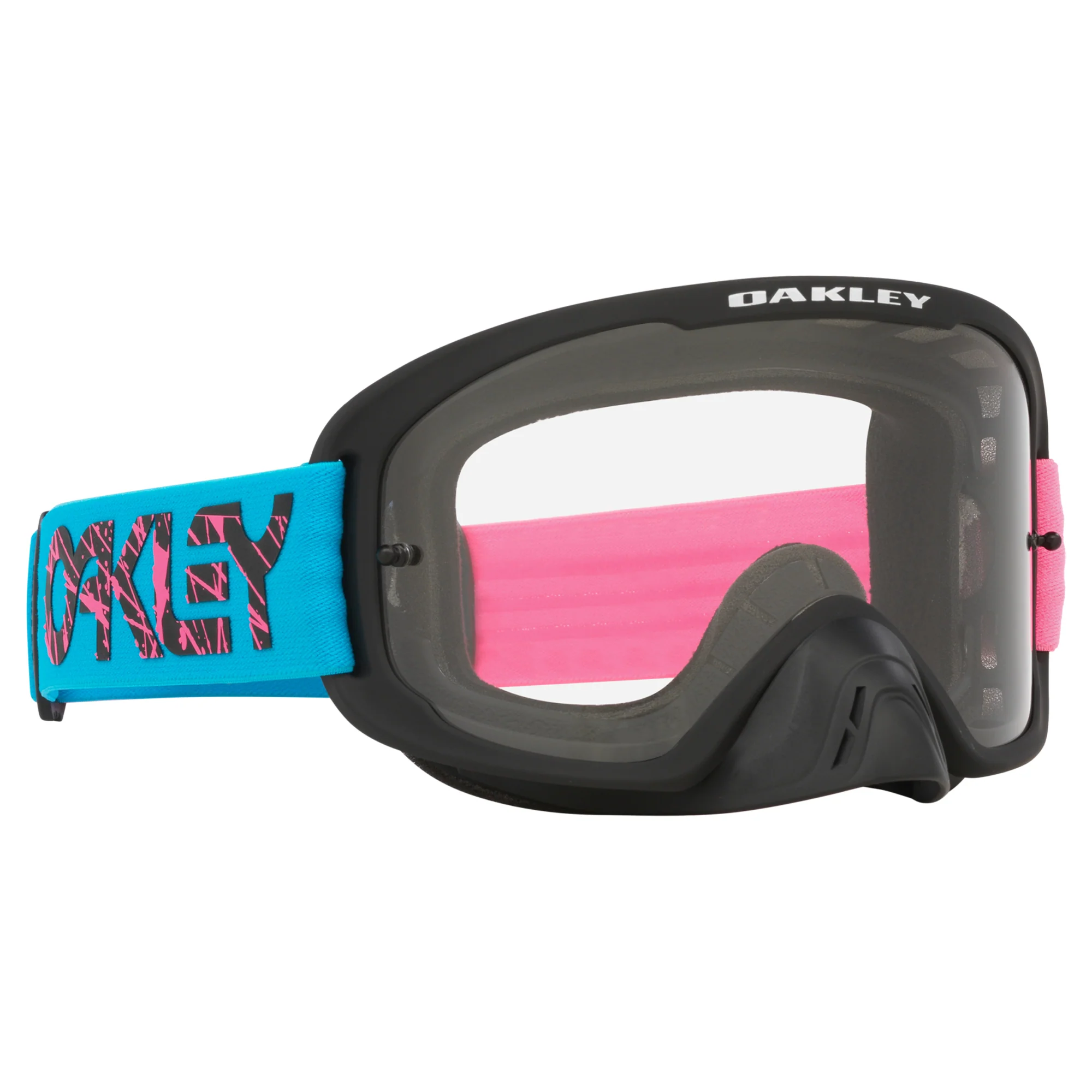 Oakley O-Frame 2.0 Pro Goggles MX 2 Stroke - Blue / Pink - Image 4