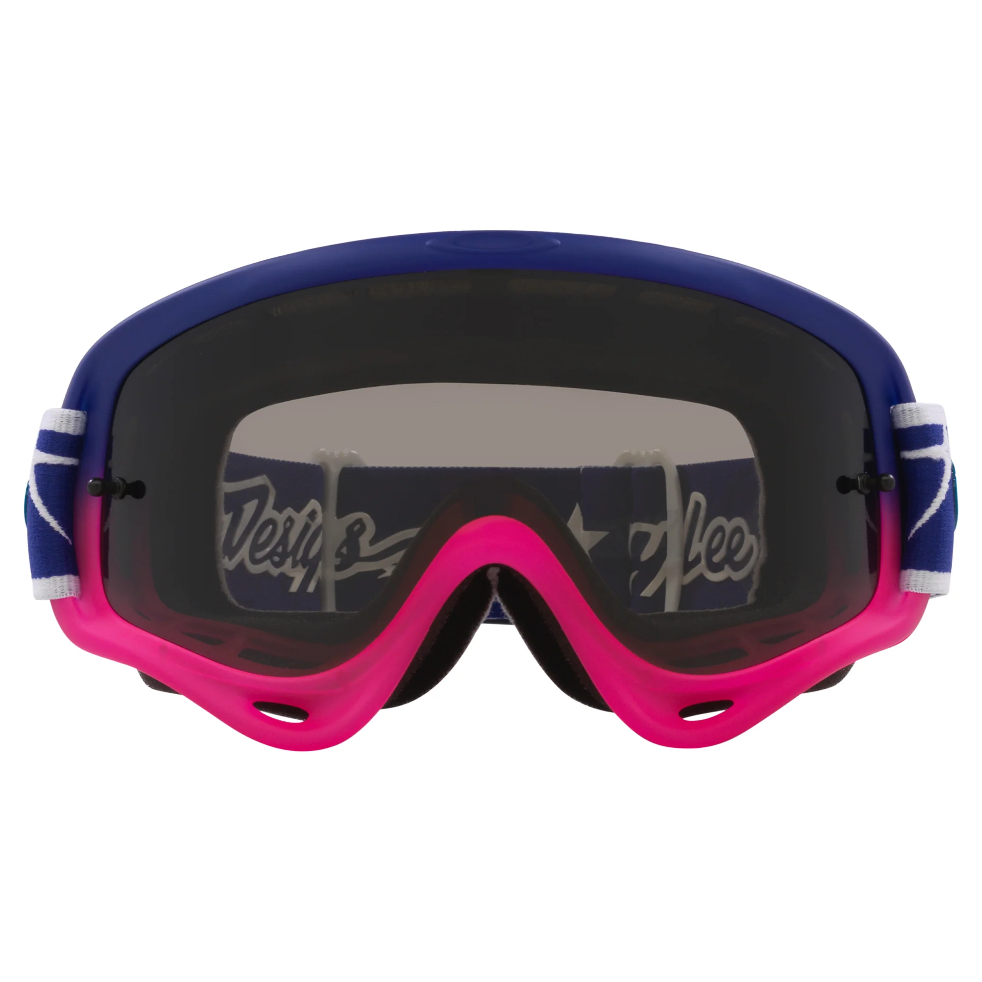 Oakley O Frame MX Goggles  Troy Lee Designs Speed Stars - Dark Grey - Image 2