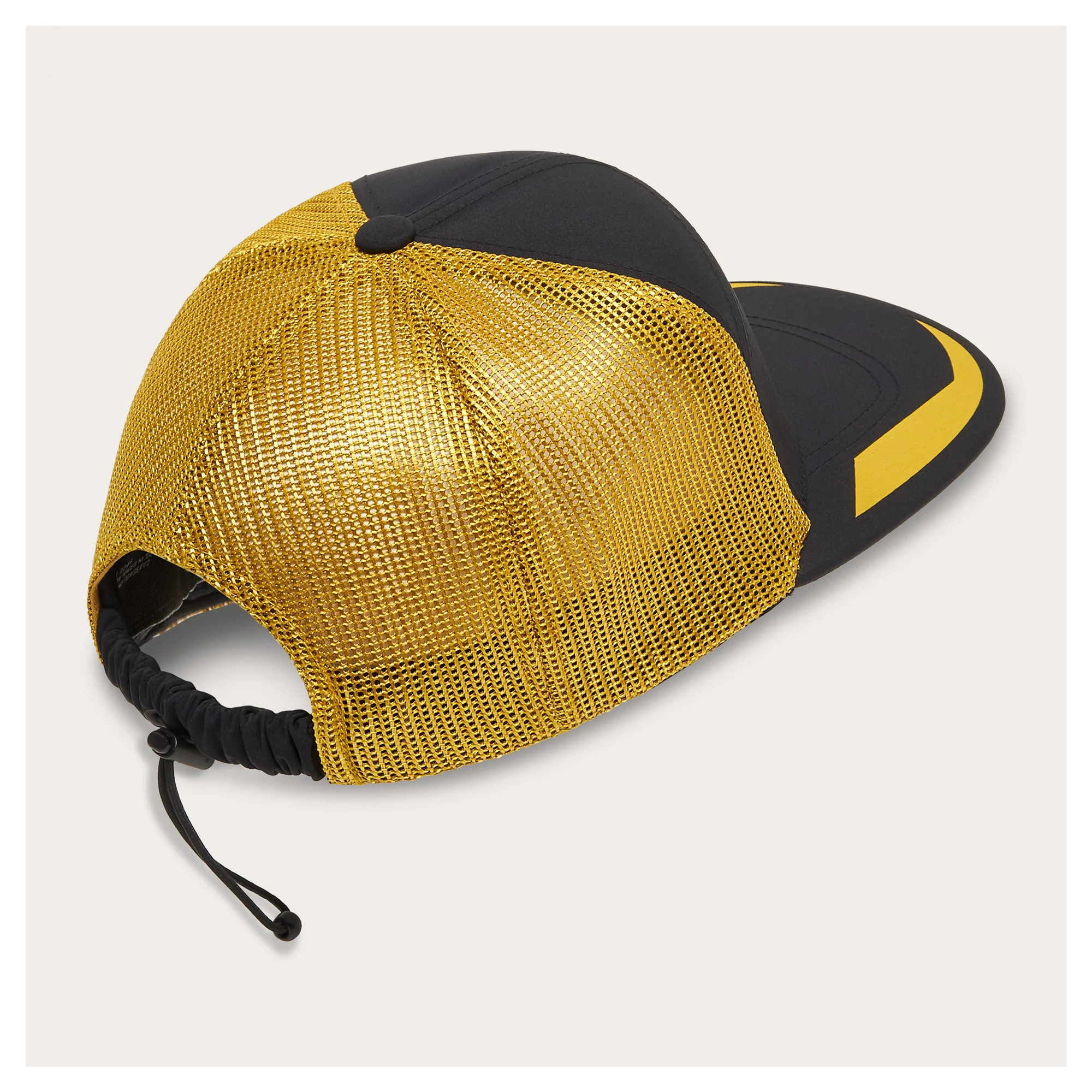 Oakley Podium Trucker Hat - Black / Gold - Image 2