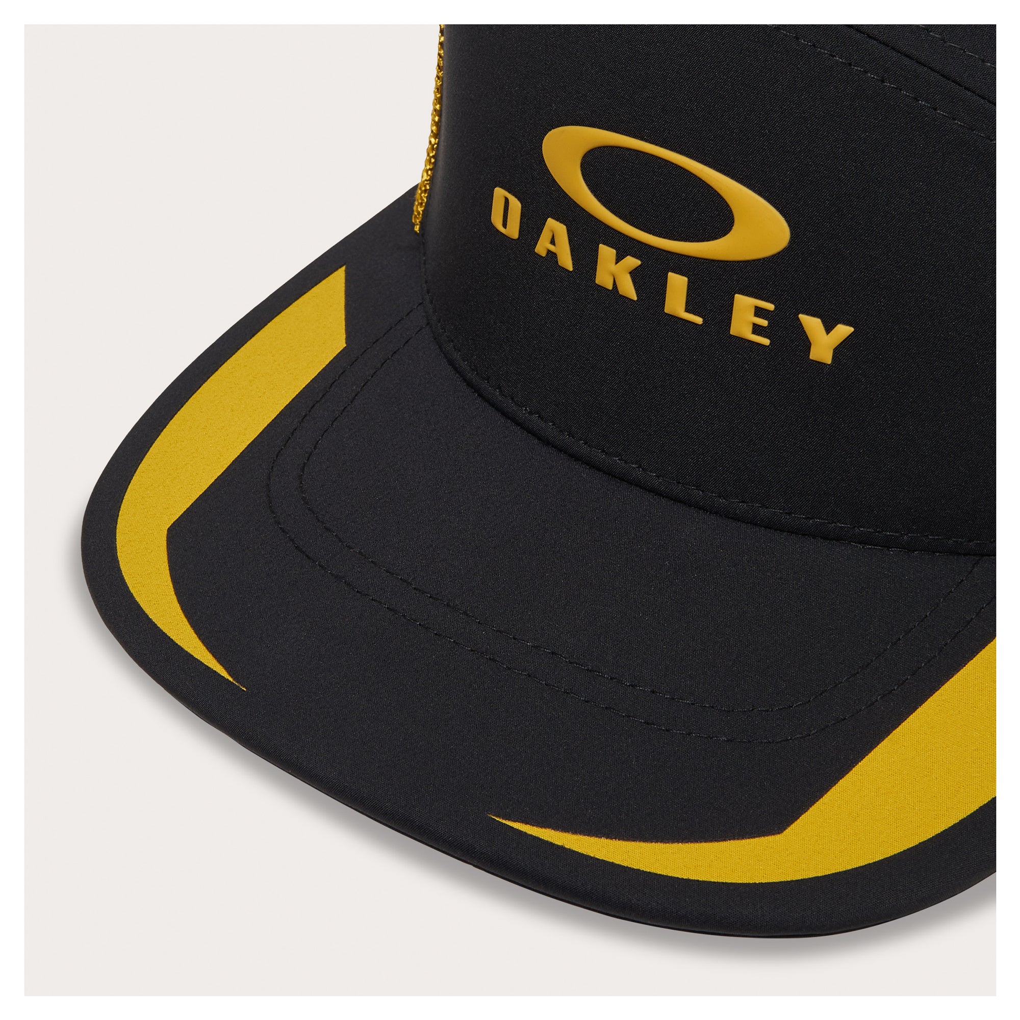 Oakley Podium Trucker Hat - Black / Gold - Image 3
