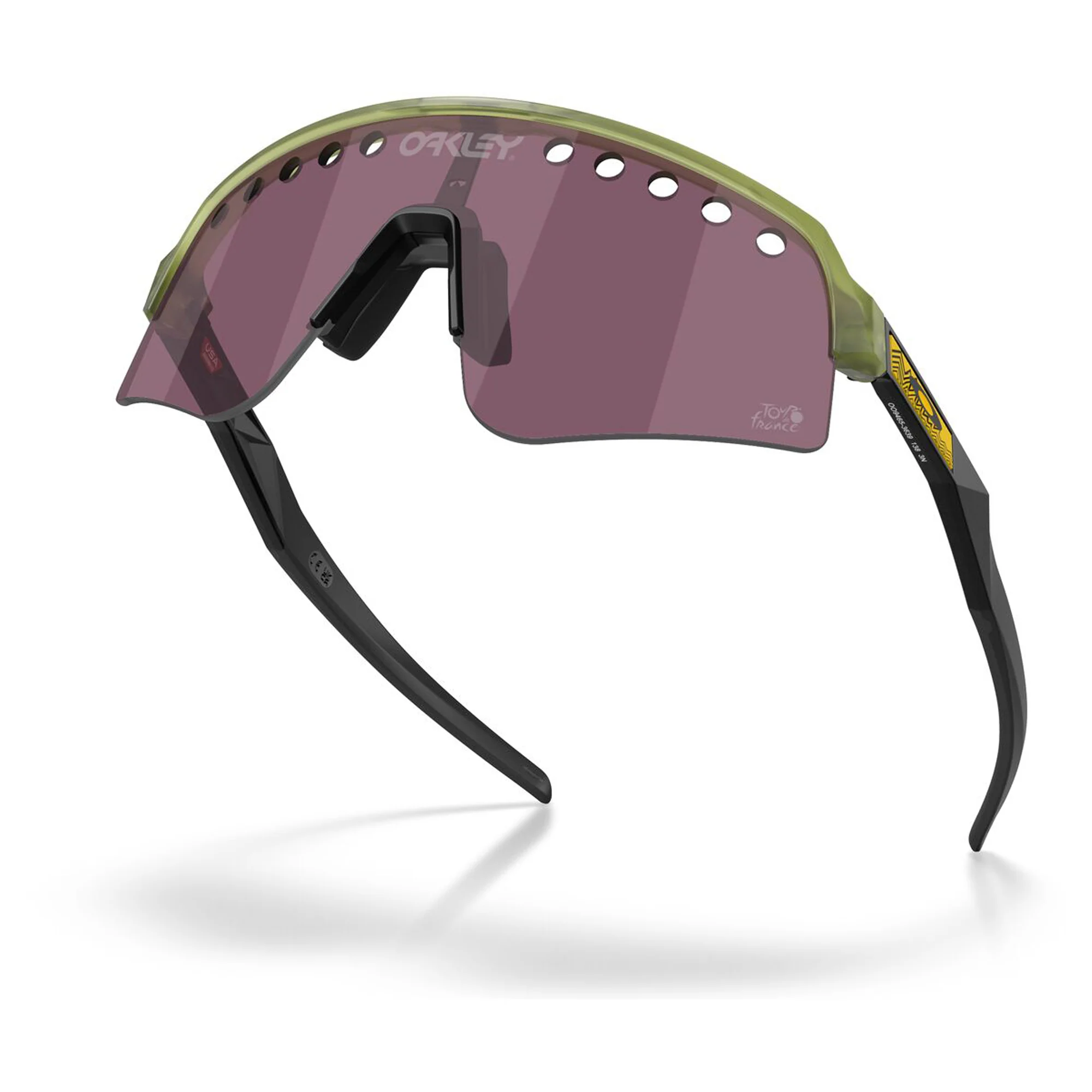 Oakley Sutro Lite Sweep Tour De France Sunglasses - Prizm Red / Black - Image 2