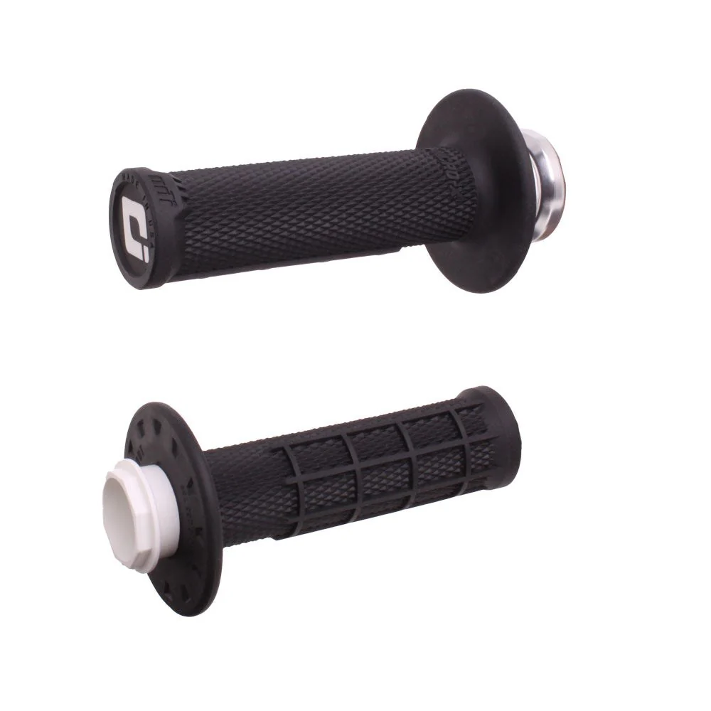 ODI Micro-X Half Waffle Lock On Grips 2/4T - Black