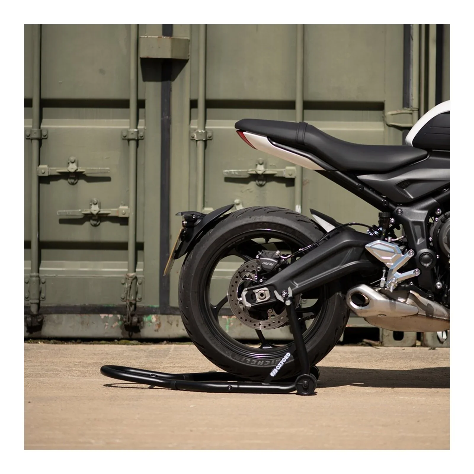Oxford Big Rear Paddock Stand - Black - Image 8