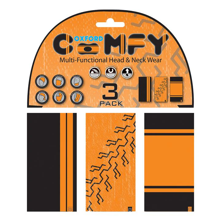 Oxford Comfy 3Pk Neck Warmer - Hd Colour - Image 4
