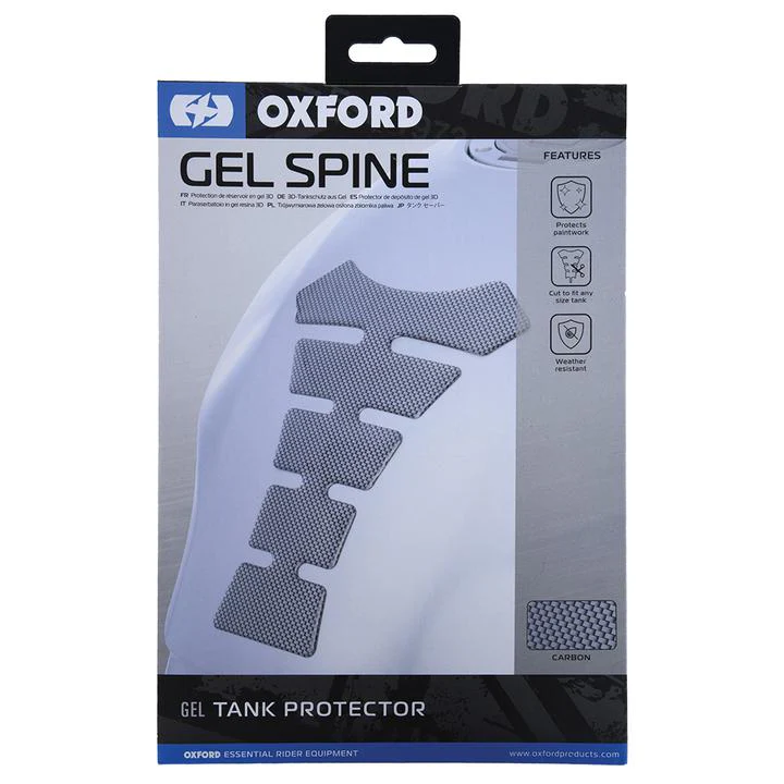 Oxford Original Spine Gel Tank Pad - Carbon - Image 3