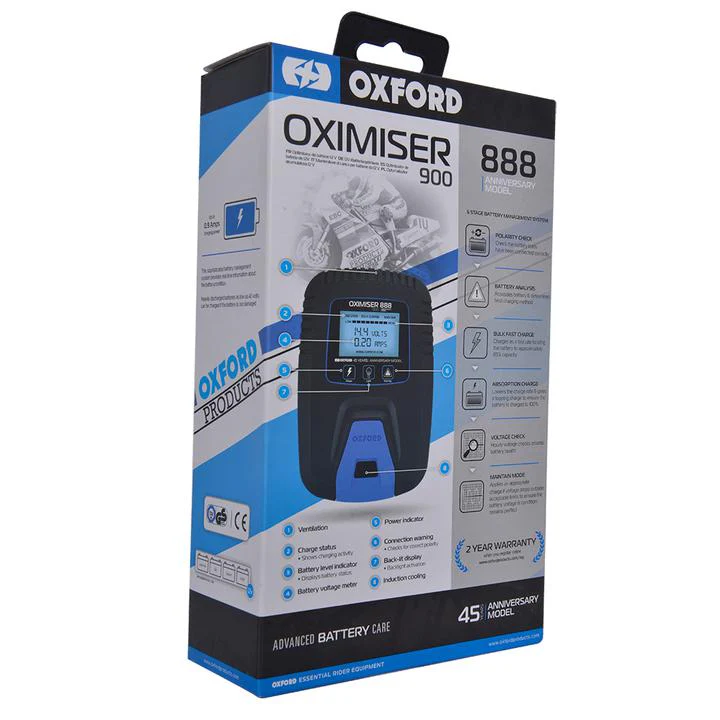 Oxford Oximiser 888 Battery Management System Charger - Image 2